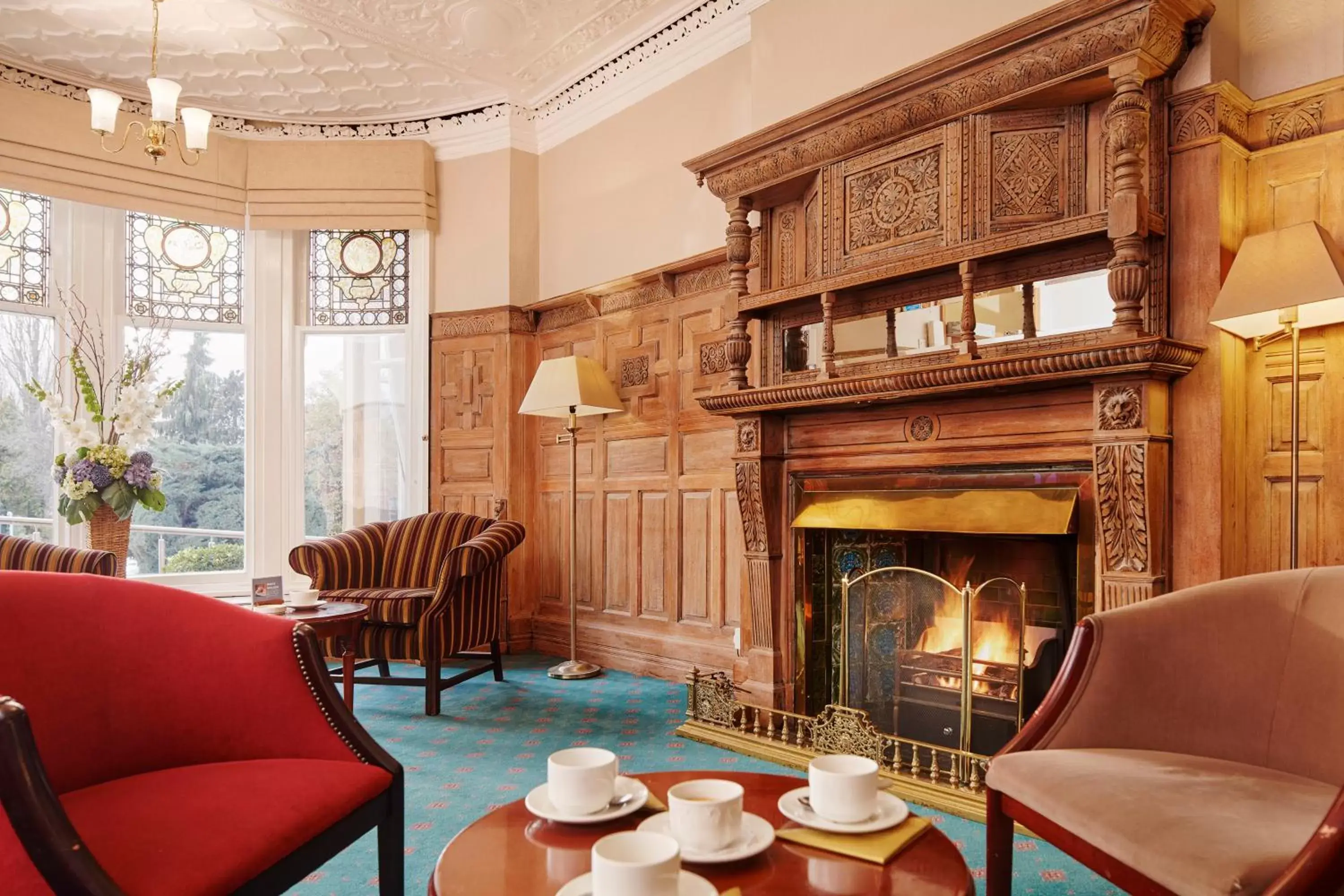 Decorative detail, Seating Area in Alma Lodge Hotel