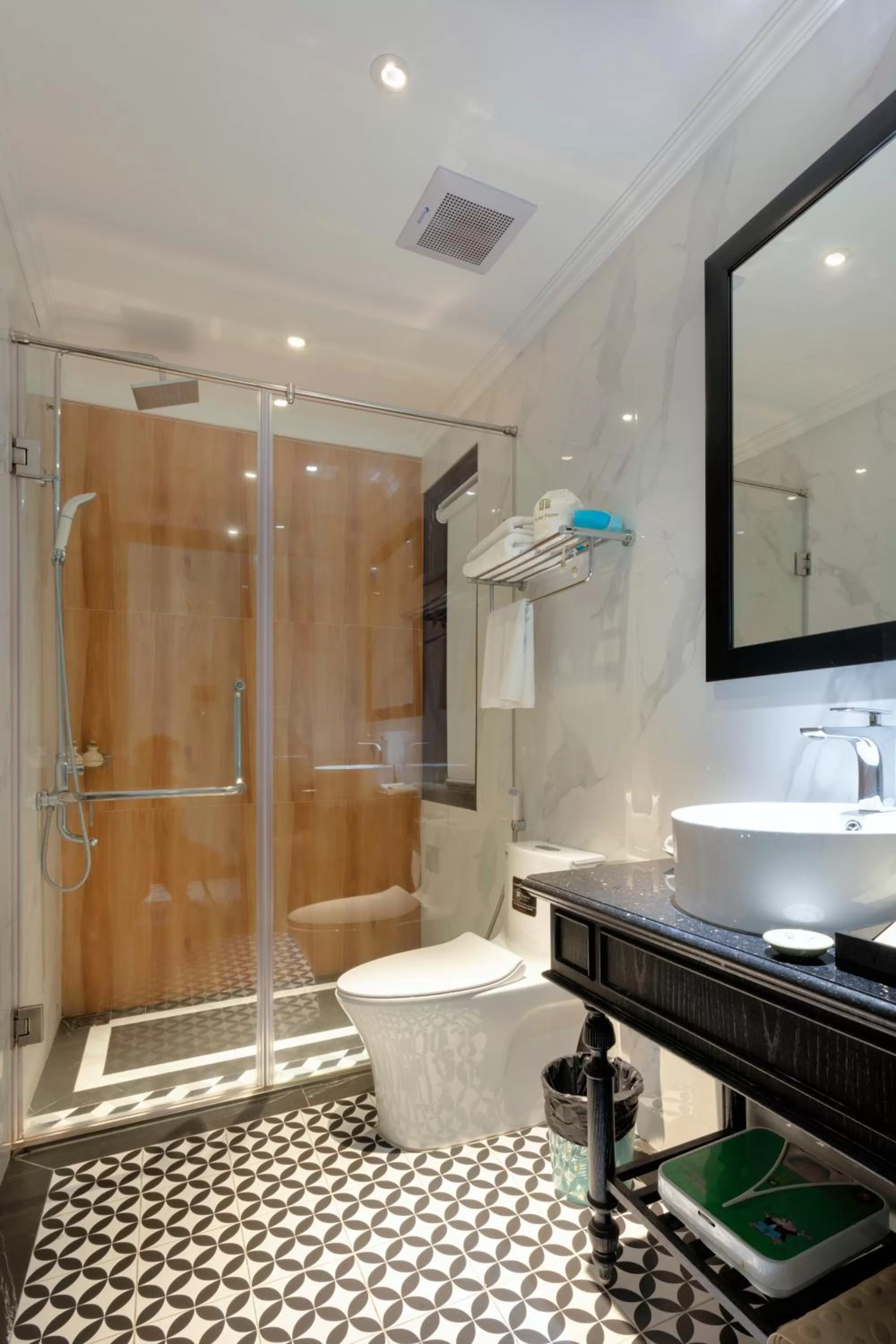 Bathroom in Hanoi Media Hotel & Spa