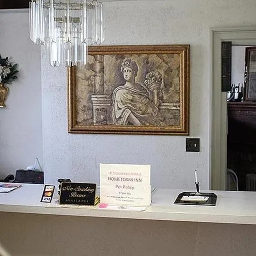 Lobby or reception in Hometown Inn Staunton