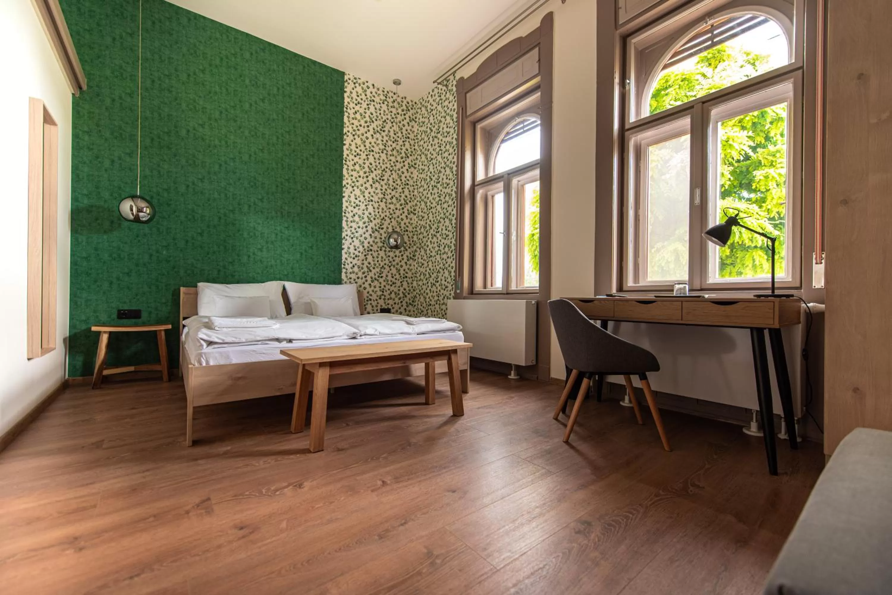 Bedroom, Dining Area in Knáb Panzió