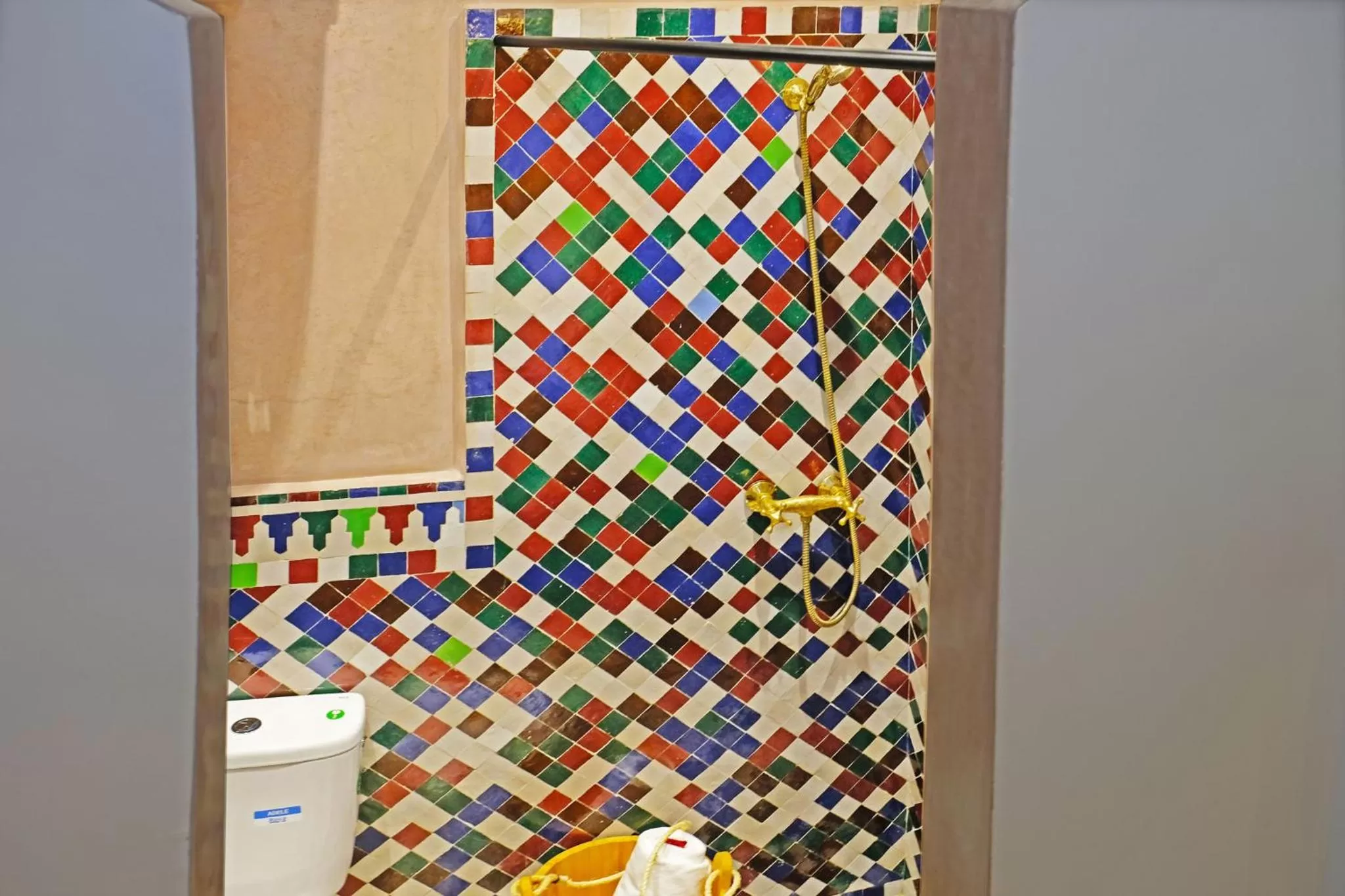 Bathroom in Riad ZANOUBA