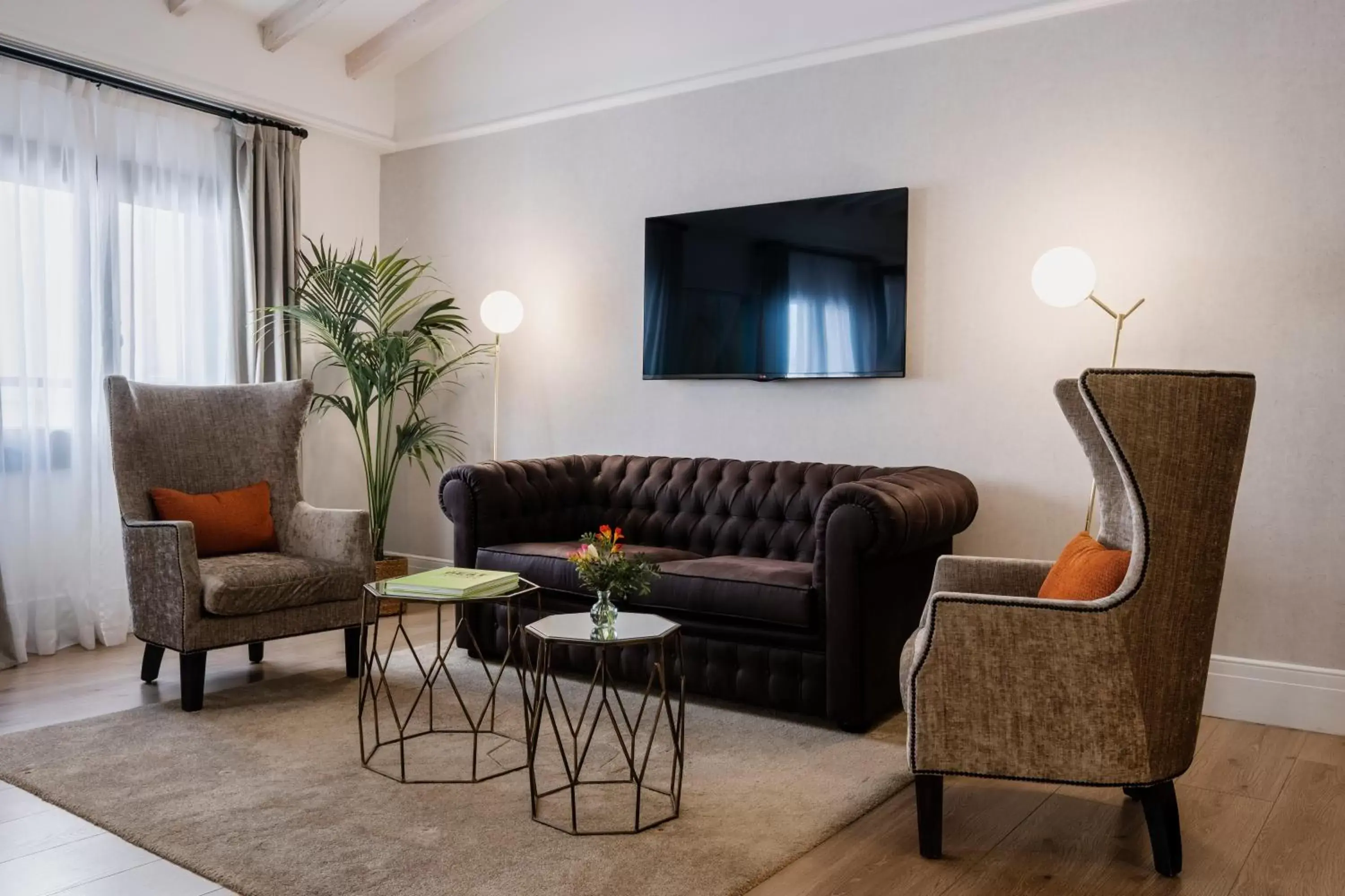 Living room, Seating Area in Boutique Hotel Posada Terra Santa