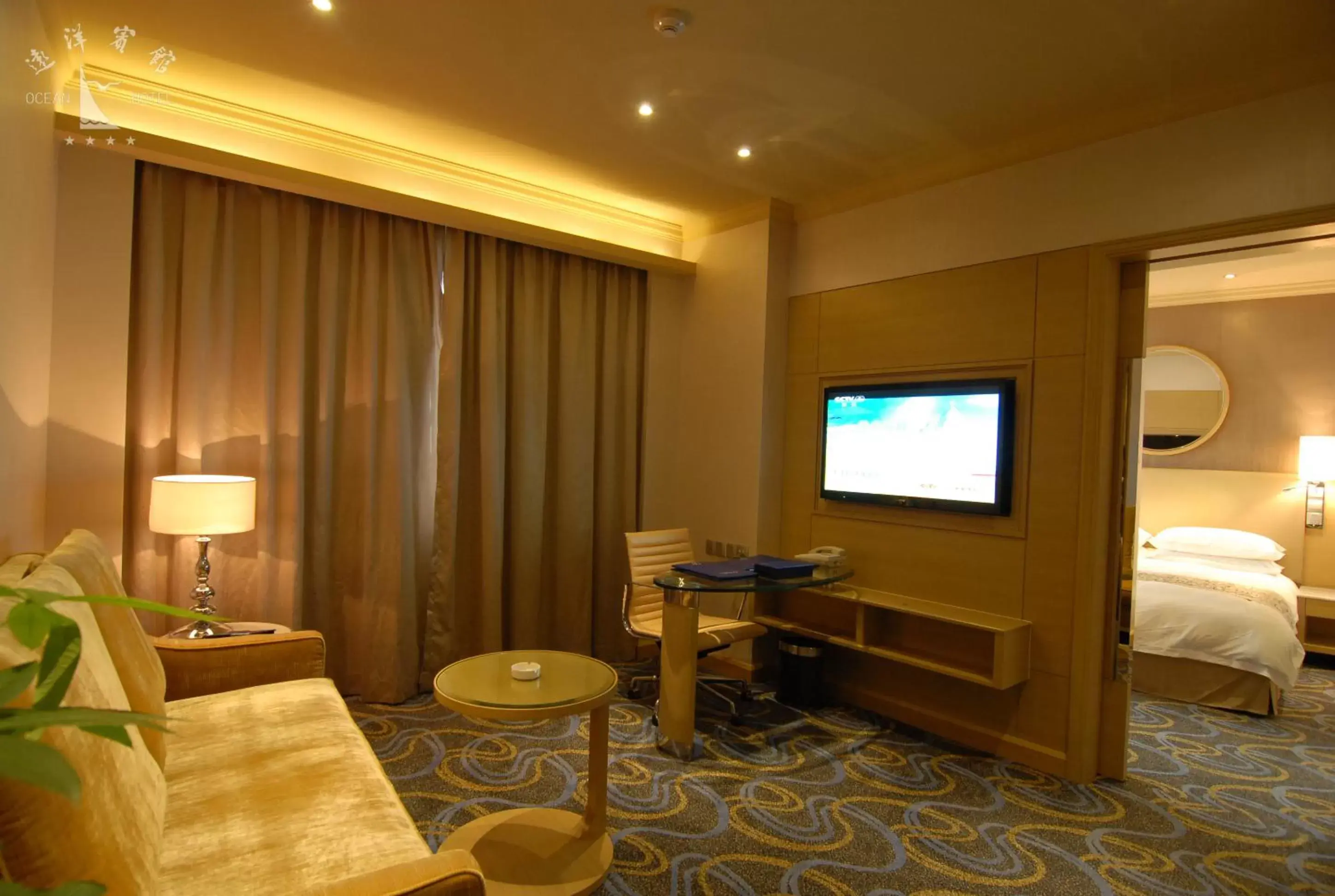 Living room, Seating Area in Ocean Hotel