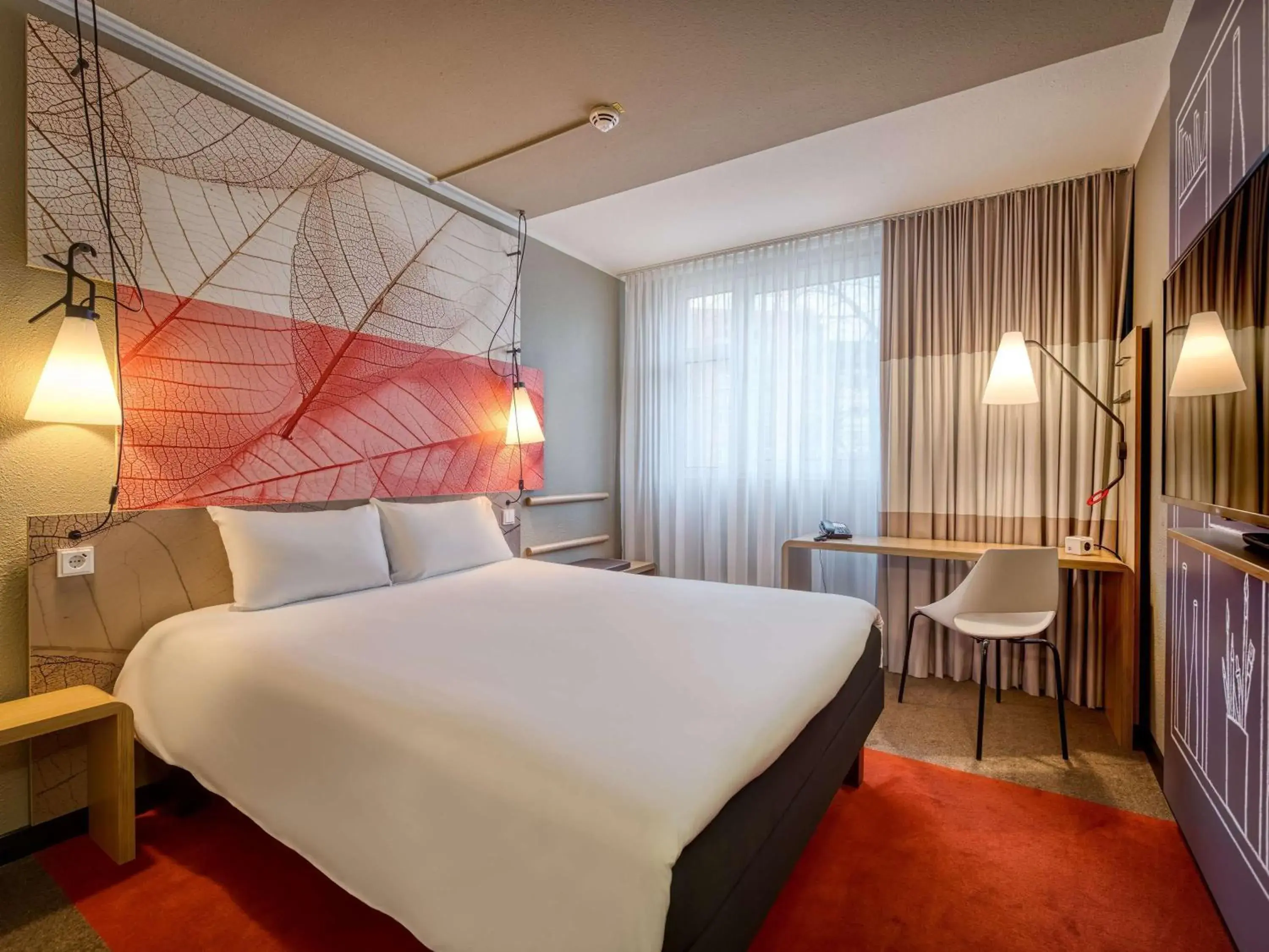 Bedroom, Bed in ibis Nürnberg City am Plärrer Bedroom, Bed in ibis Nürnberg City am Plärrer