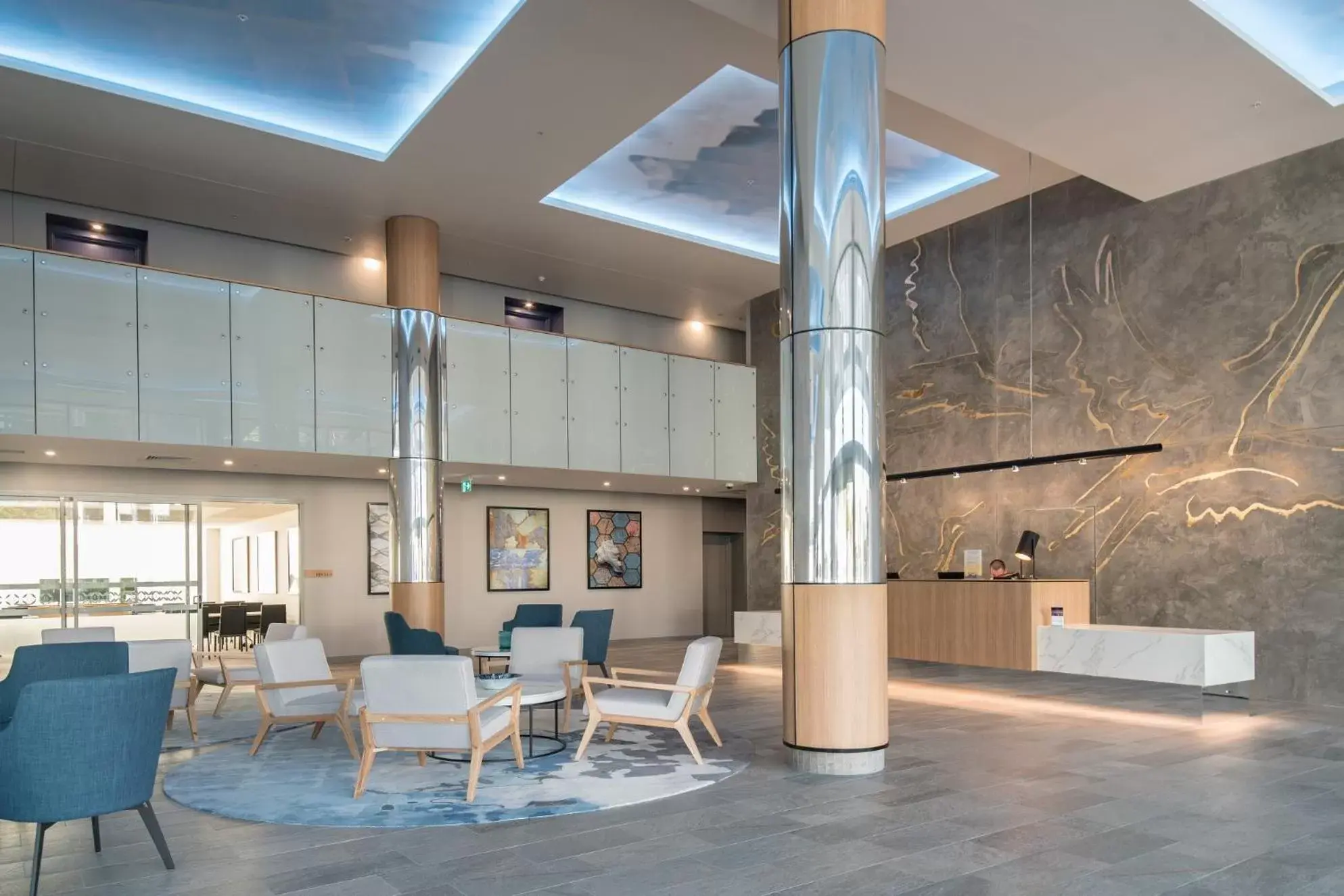 Lobby or reception in Belise Apartments