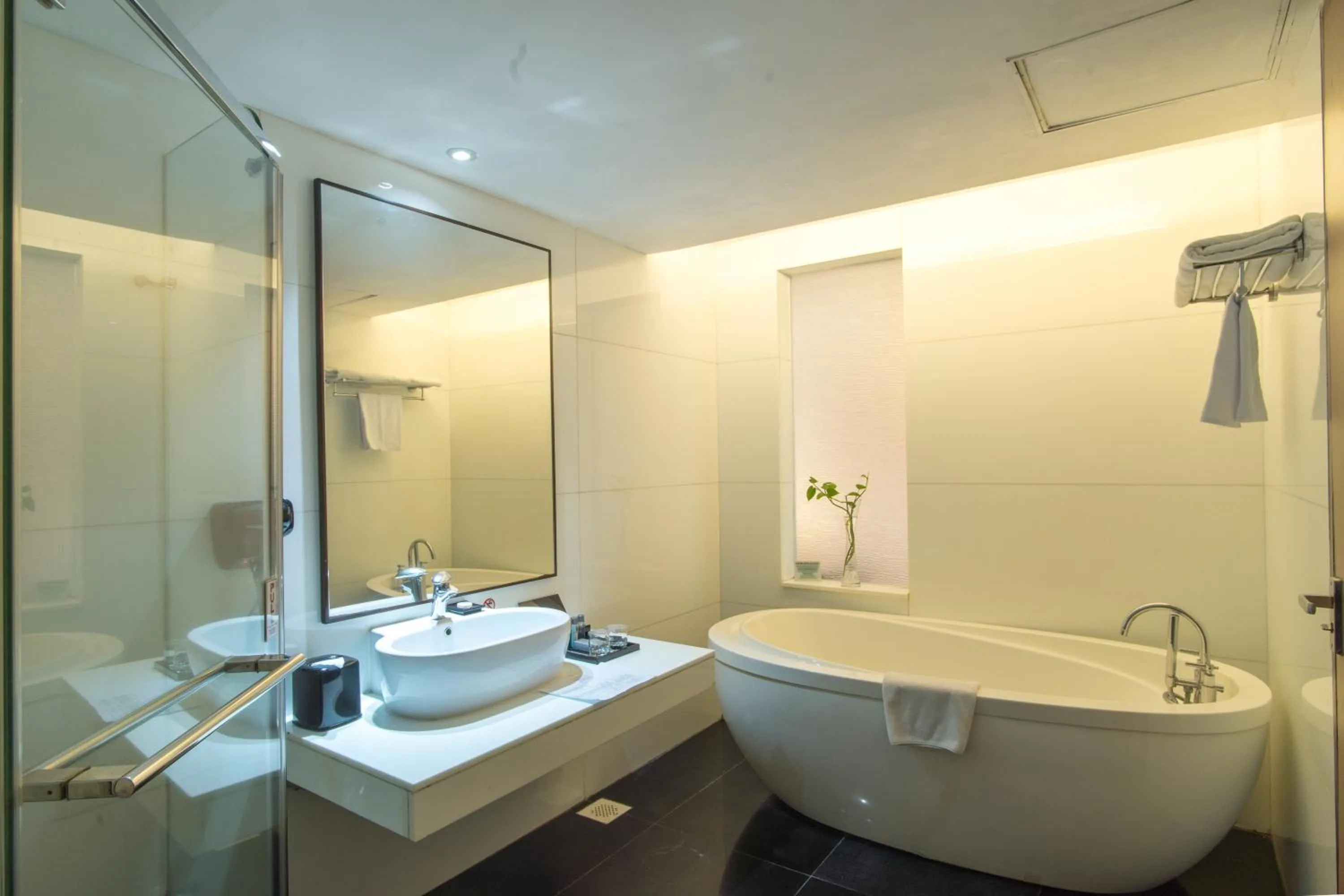 Shower in Merlynn Park Hotel