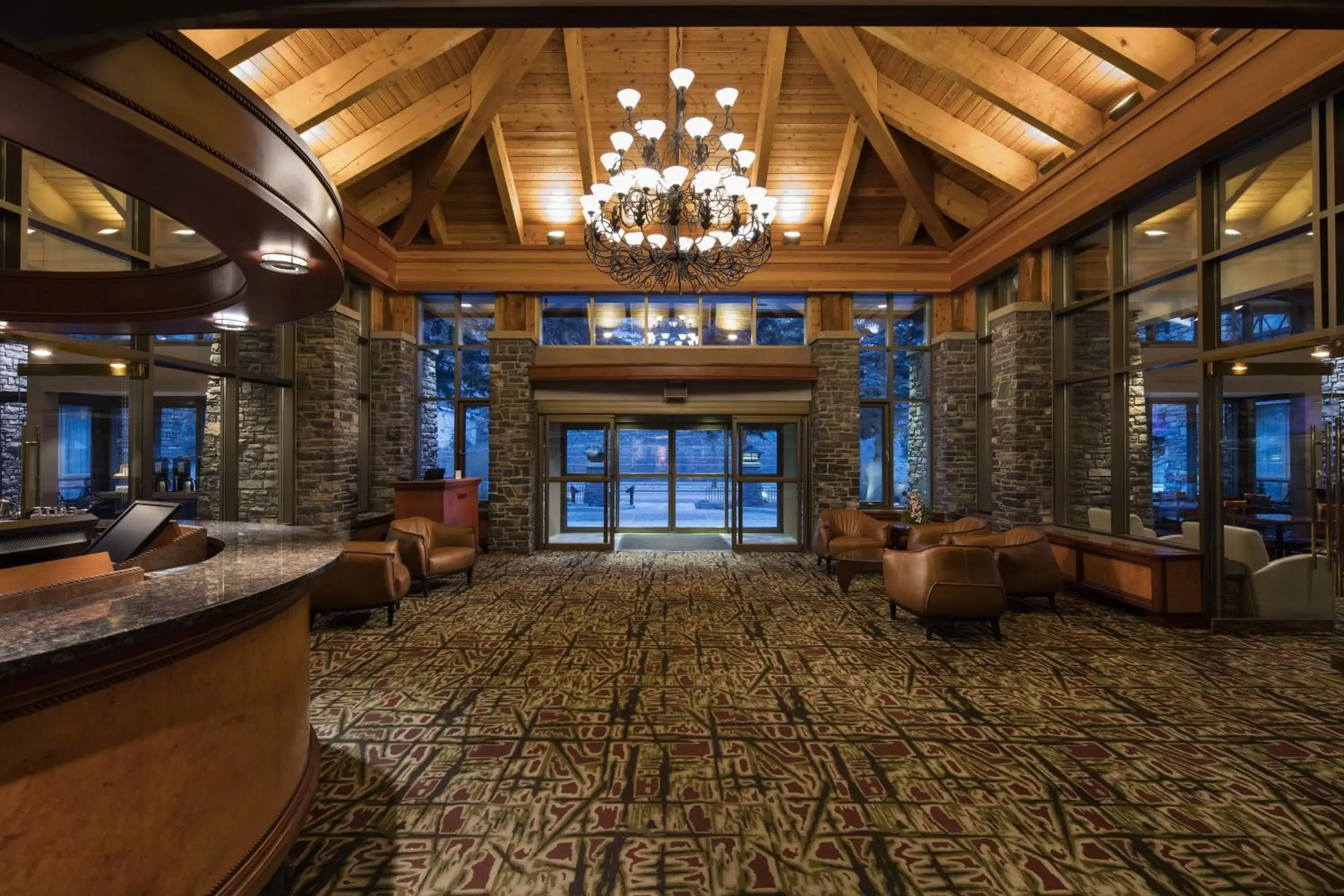 Lobby or reception in Royal Canadian Lodge