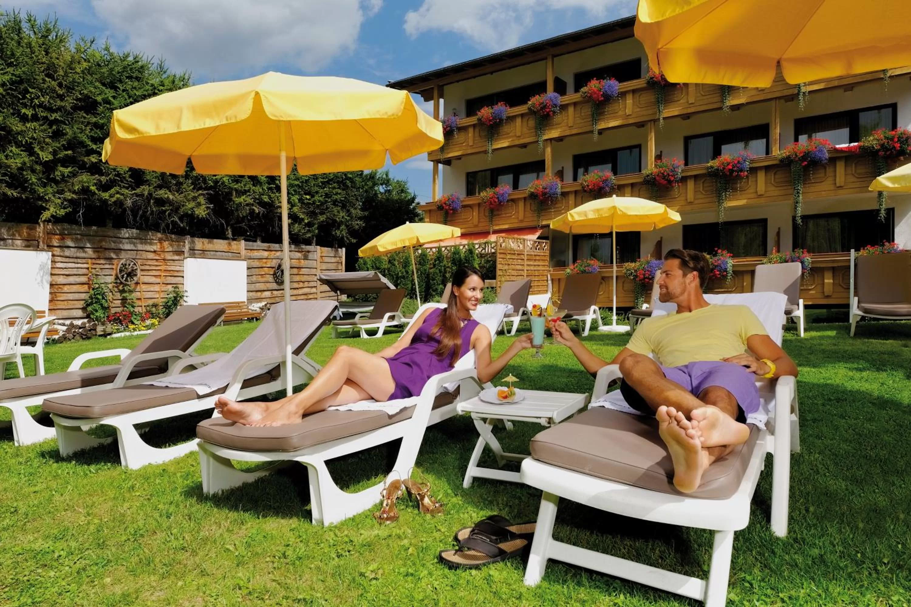Garden in Hotel Seefelderhof