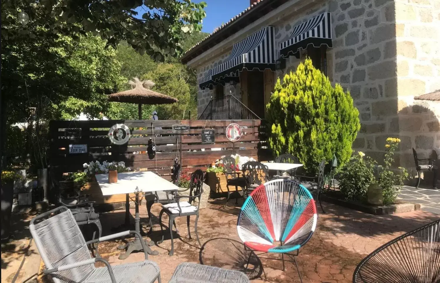 Patio in El Torreon de Navacerrada