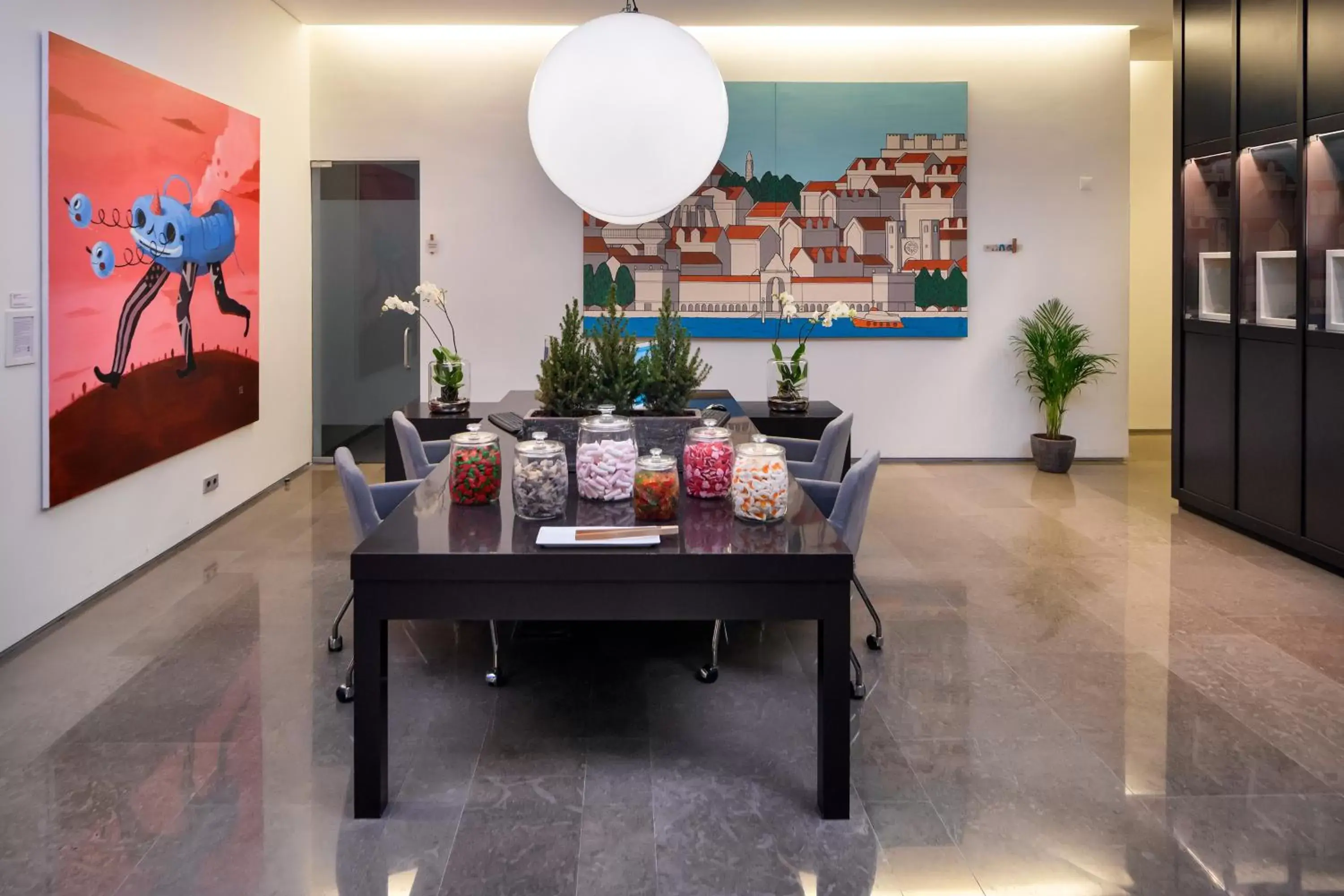 Lobby or reception in Inspira Liberdade Boutique Hotel