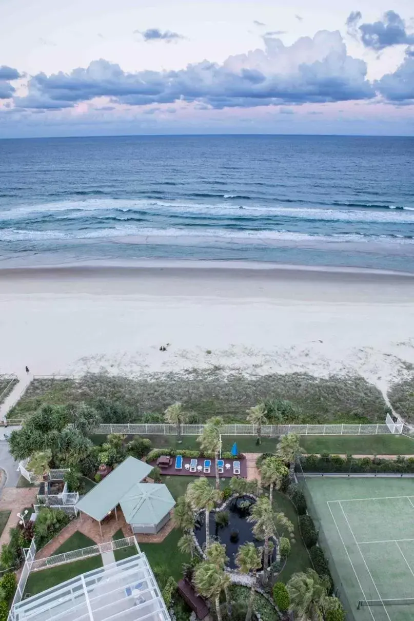 Sea view, Bird's-eye View in 19th Avenue on the Beach