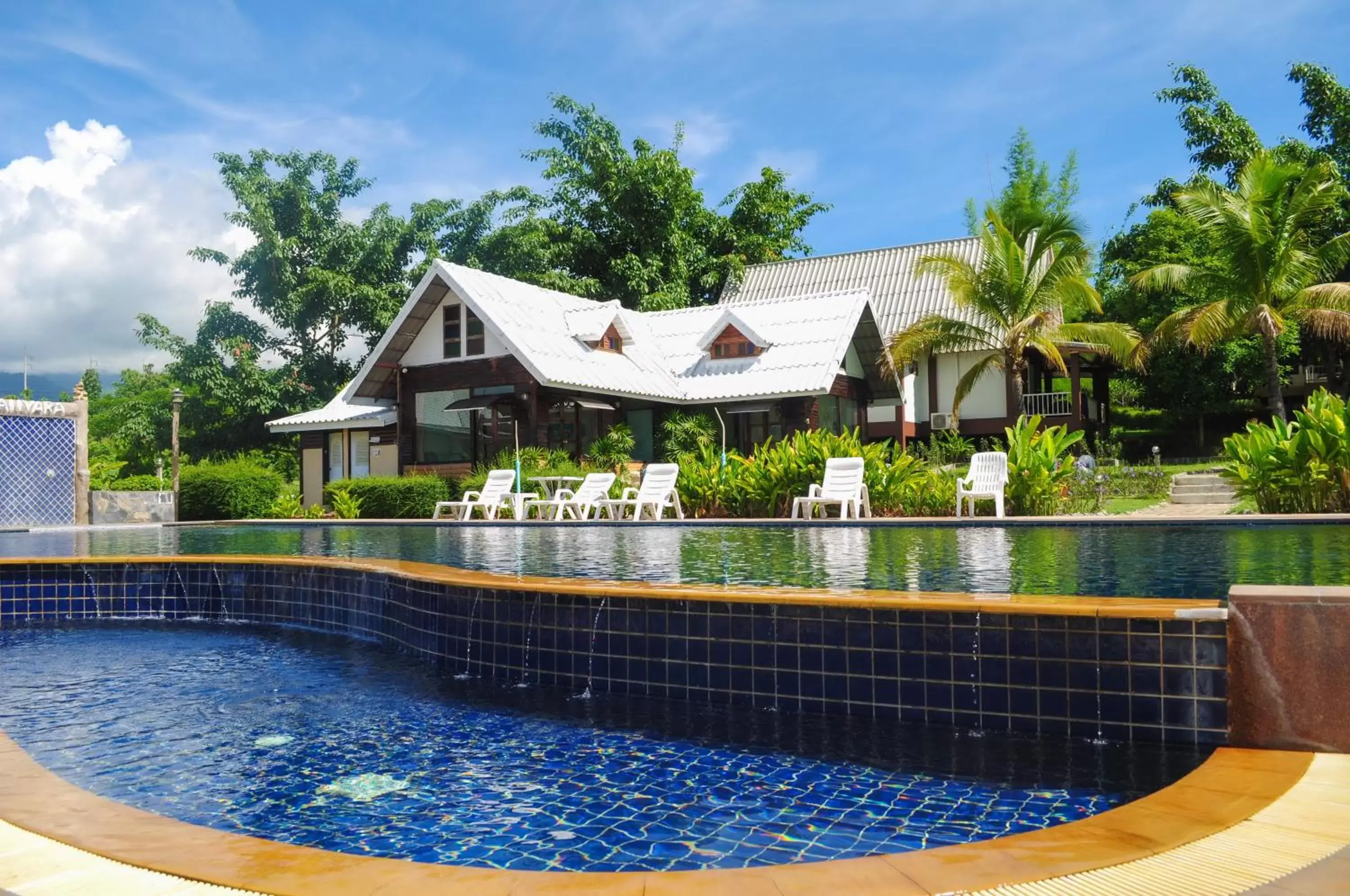 Facade/entrance, Swimming Pool in Pai Iyara Resort