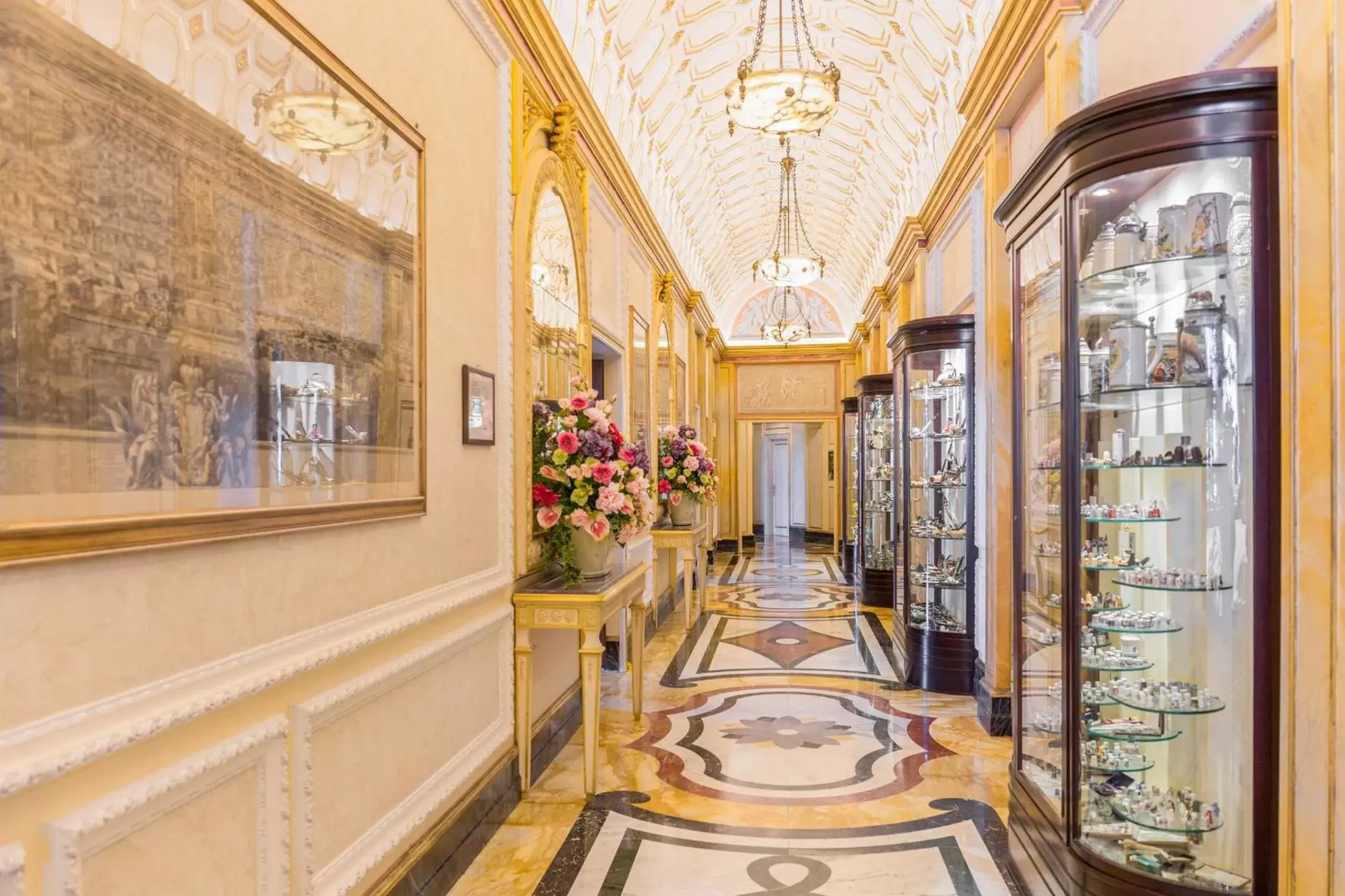 Lobby or reception in Hotel Regina Palace