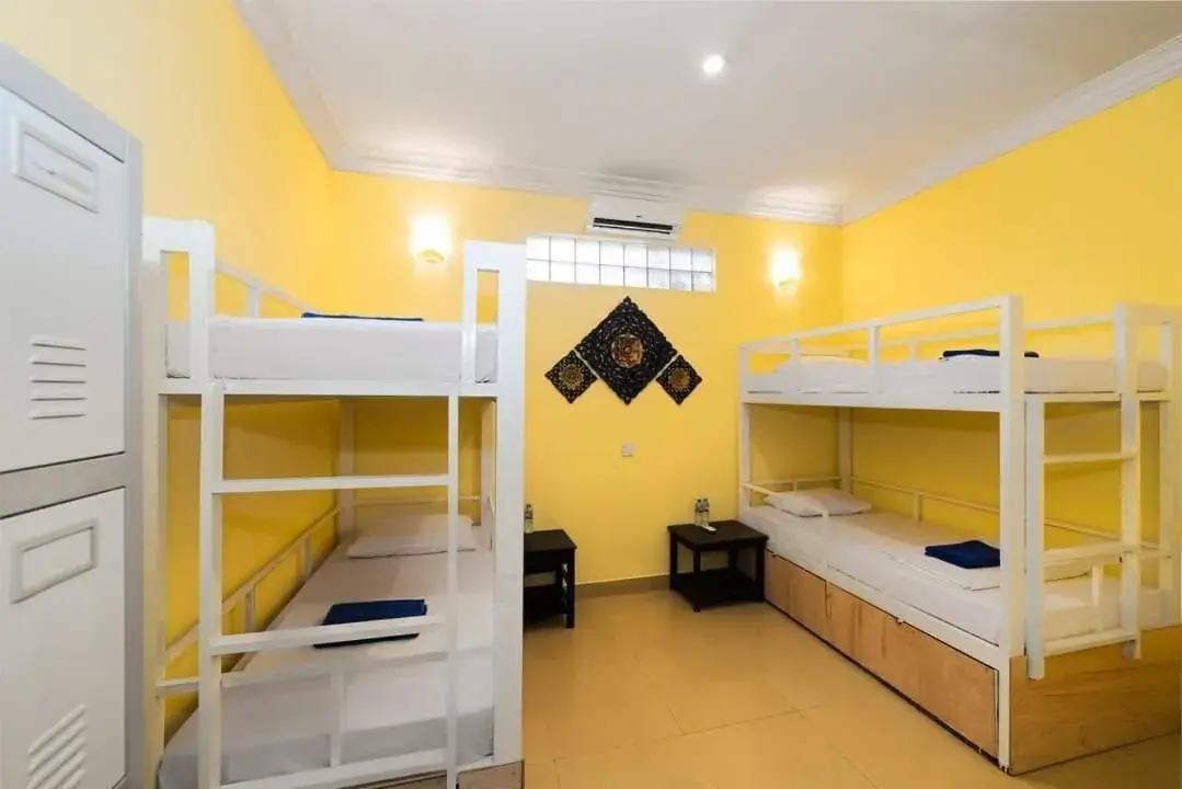 Bed, Bunk Bed in Siem Reap Comforts Hostel
