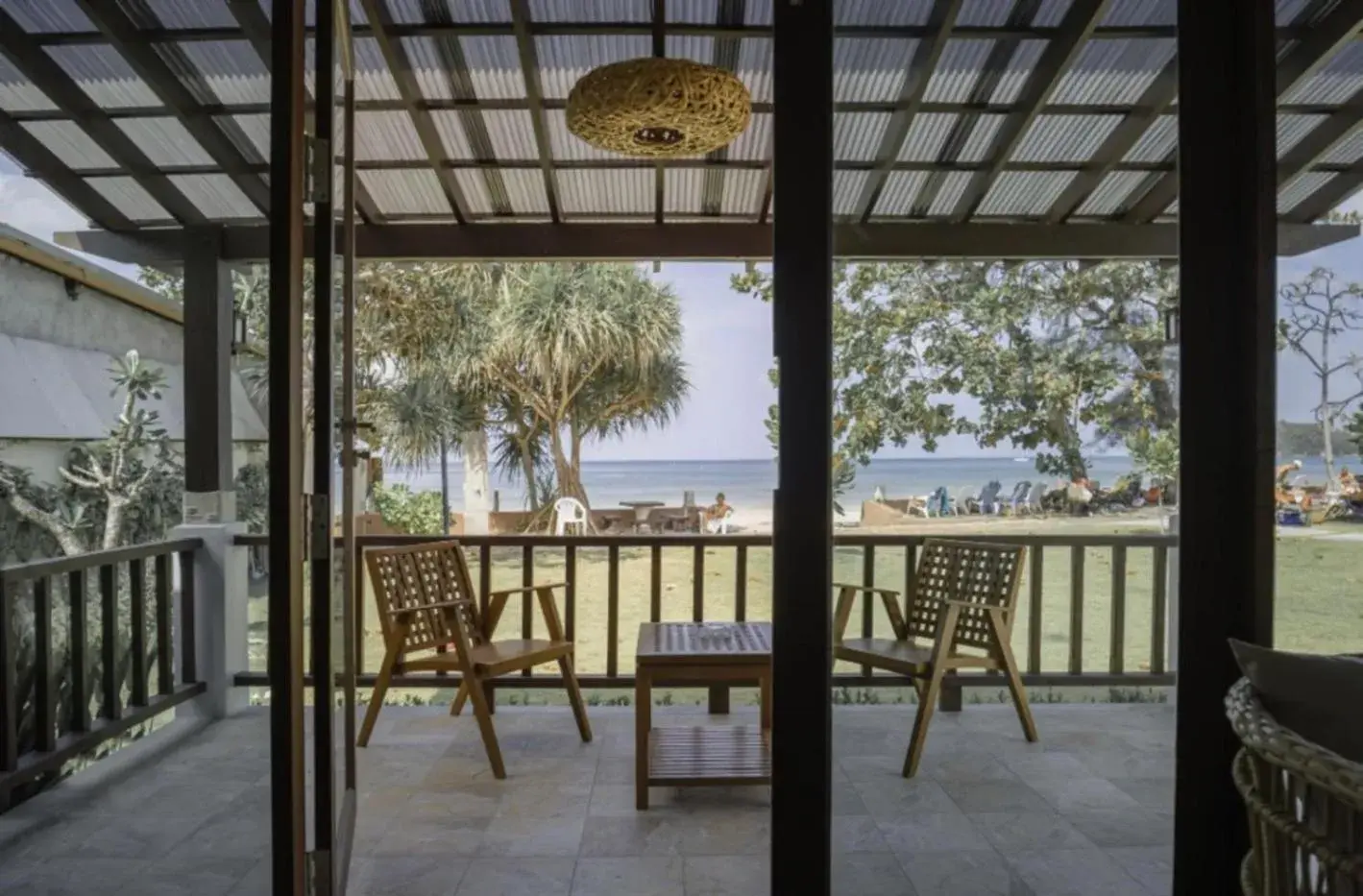 Balcony/Terrace in Southern Lanta Resort - SHA Extra Plus