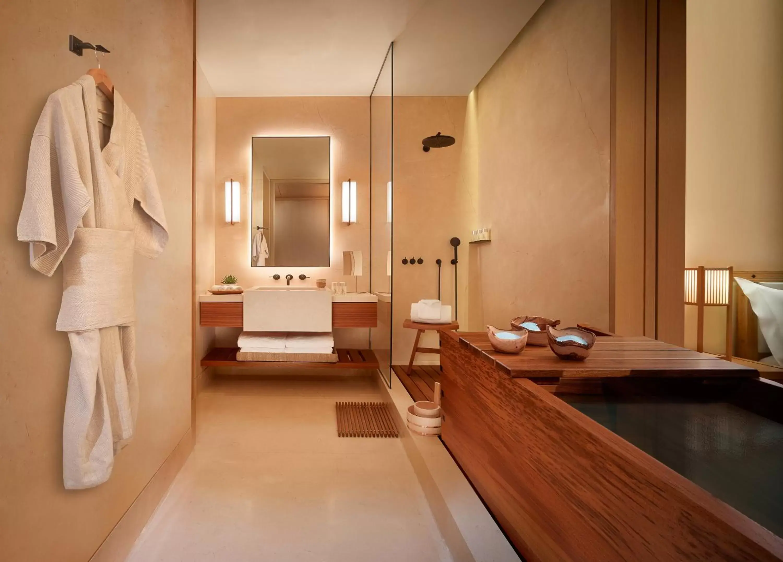 Shower, Bathroom in Nobu Hotel Palo Alto