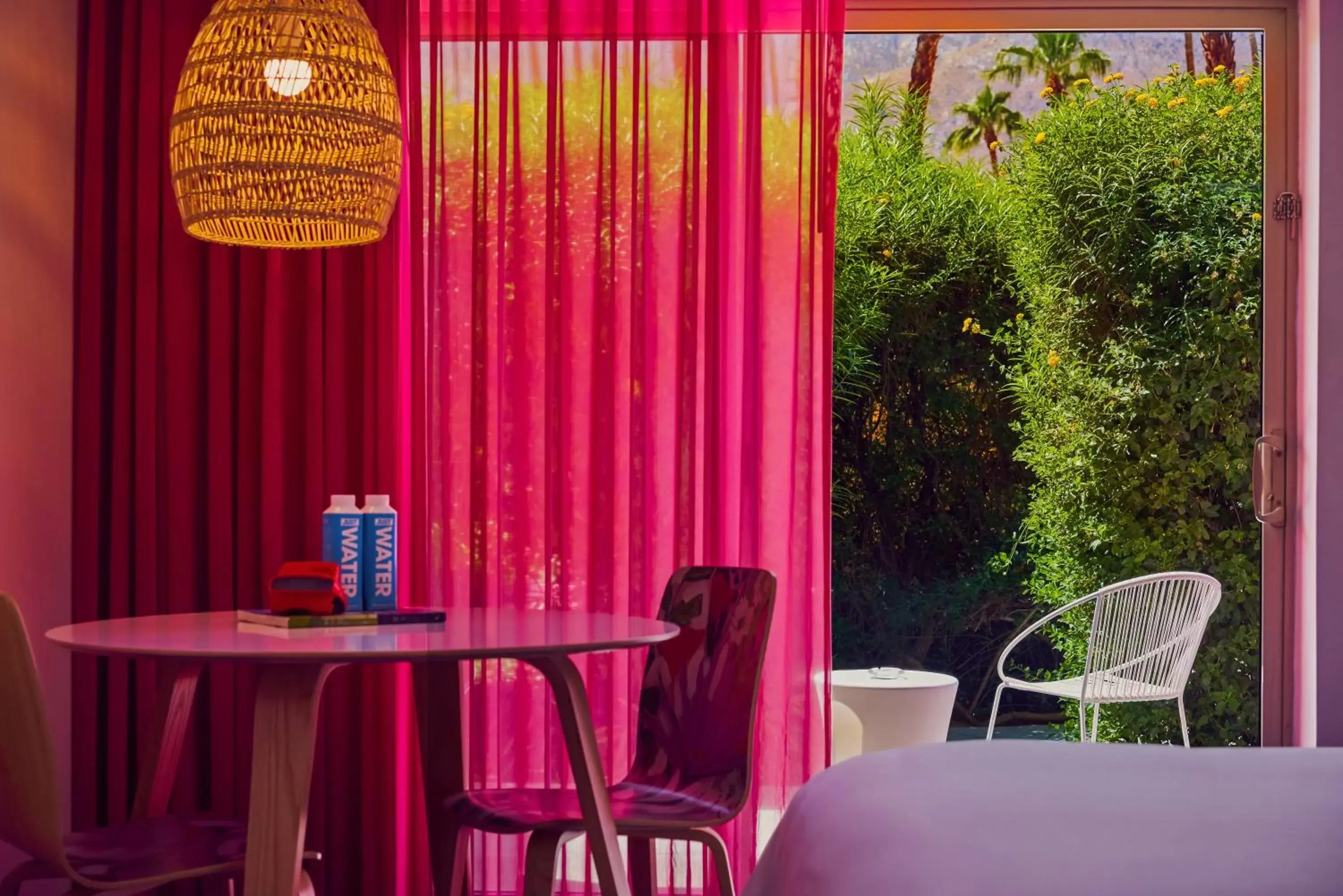 Seating area in The Saguaro Palm Springs