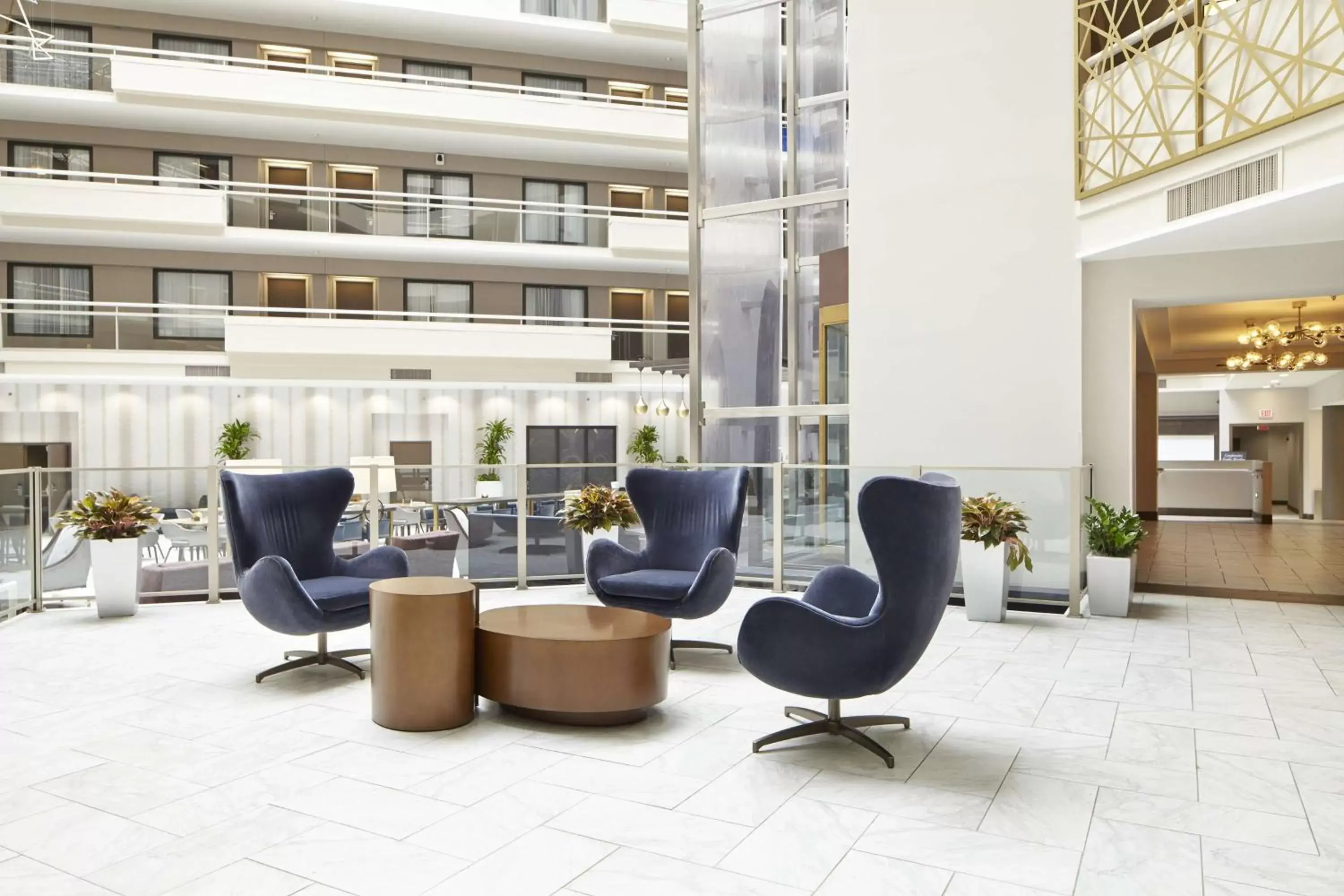 Lobby or reception in Embassy Suites by Hilton Atlanta Galleria