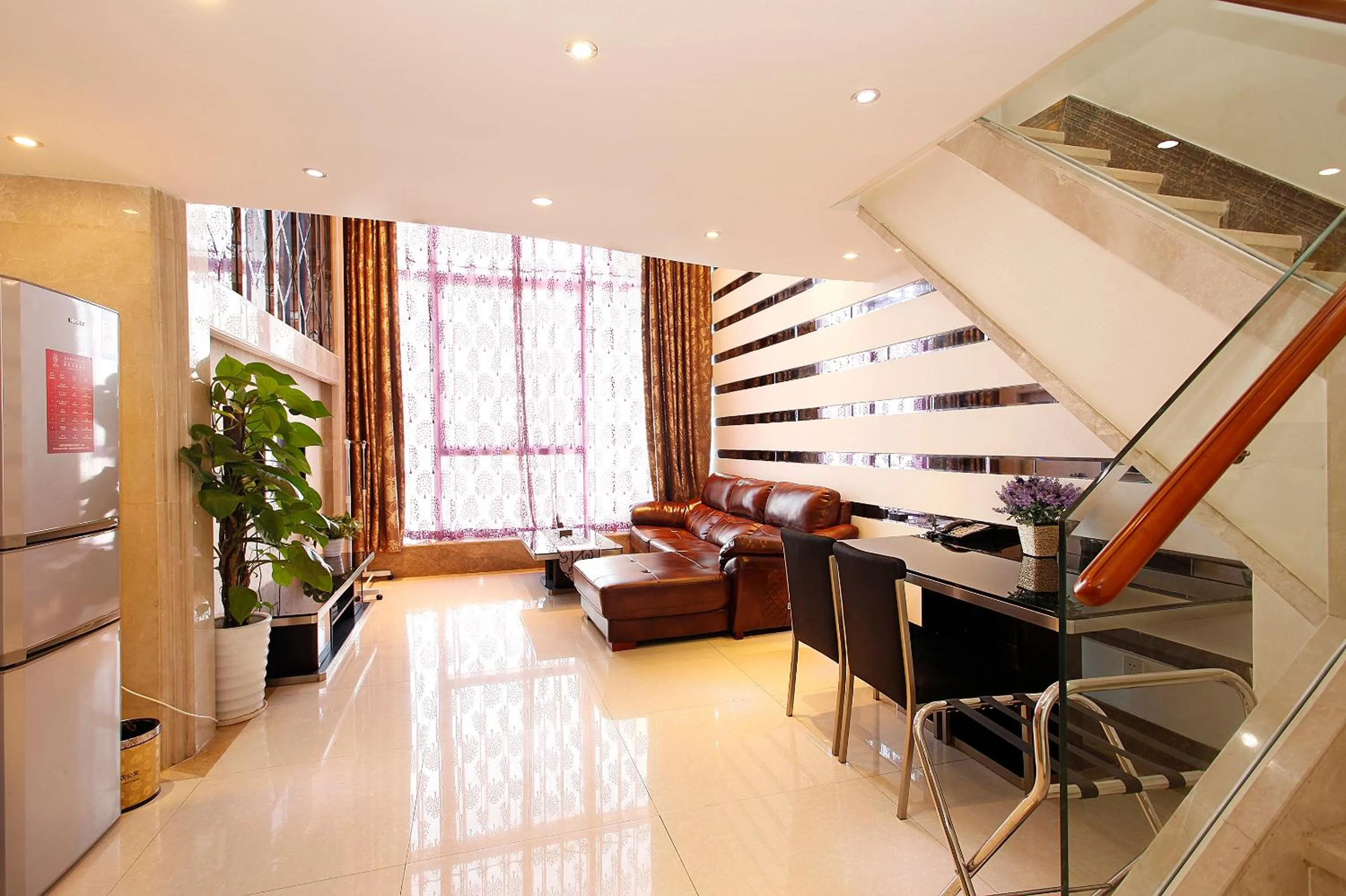 Living room in Guangzhou Hakka Apartment Beijing Road