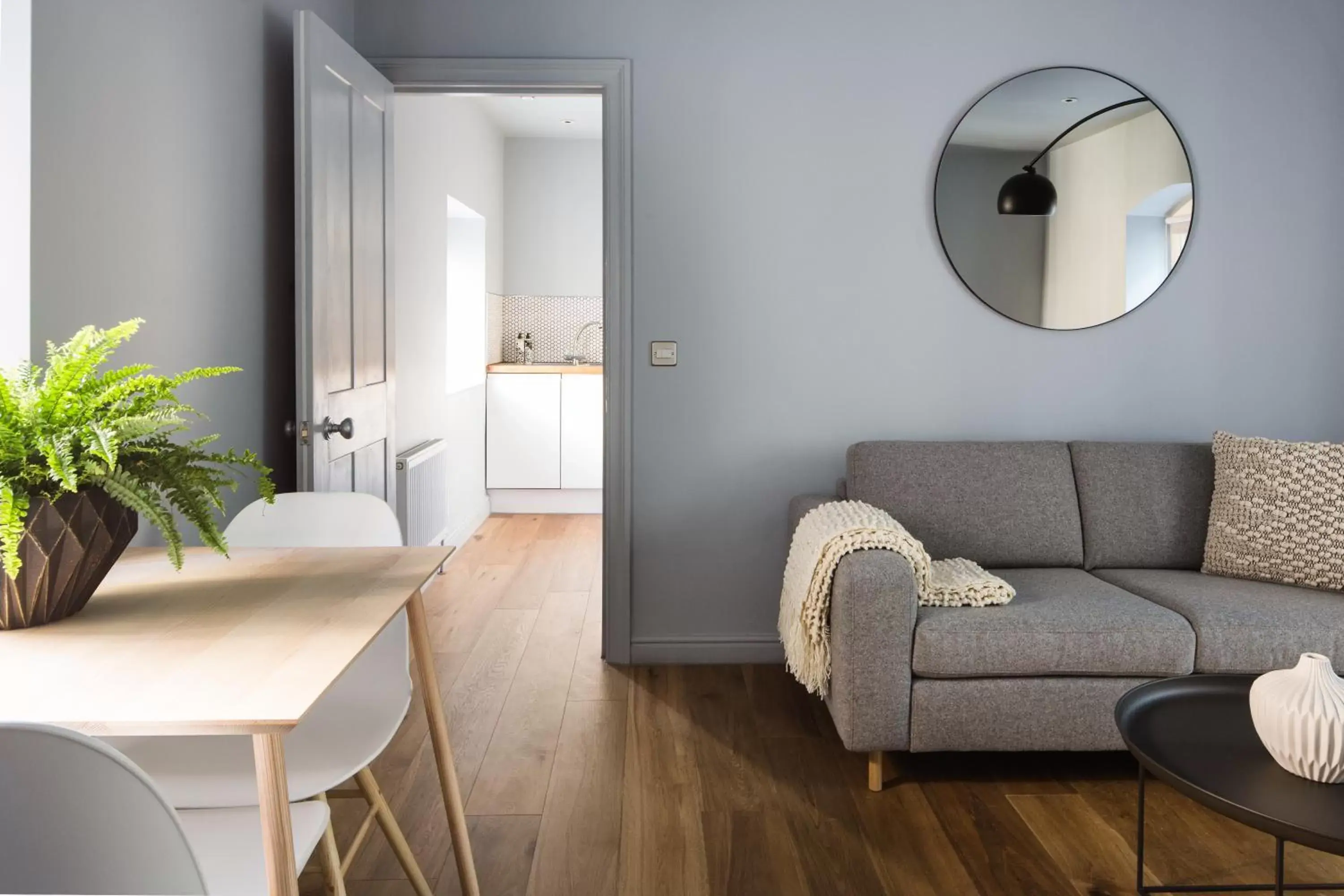 Living room, Seating Area in Hiding Space - St Catherine's Hospital Apartments