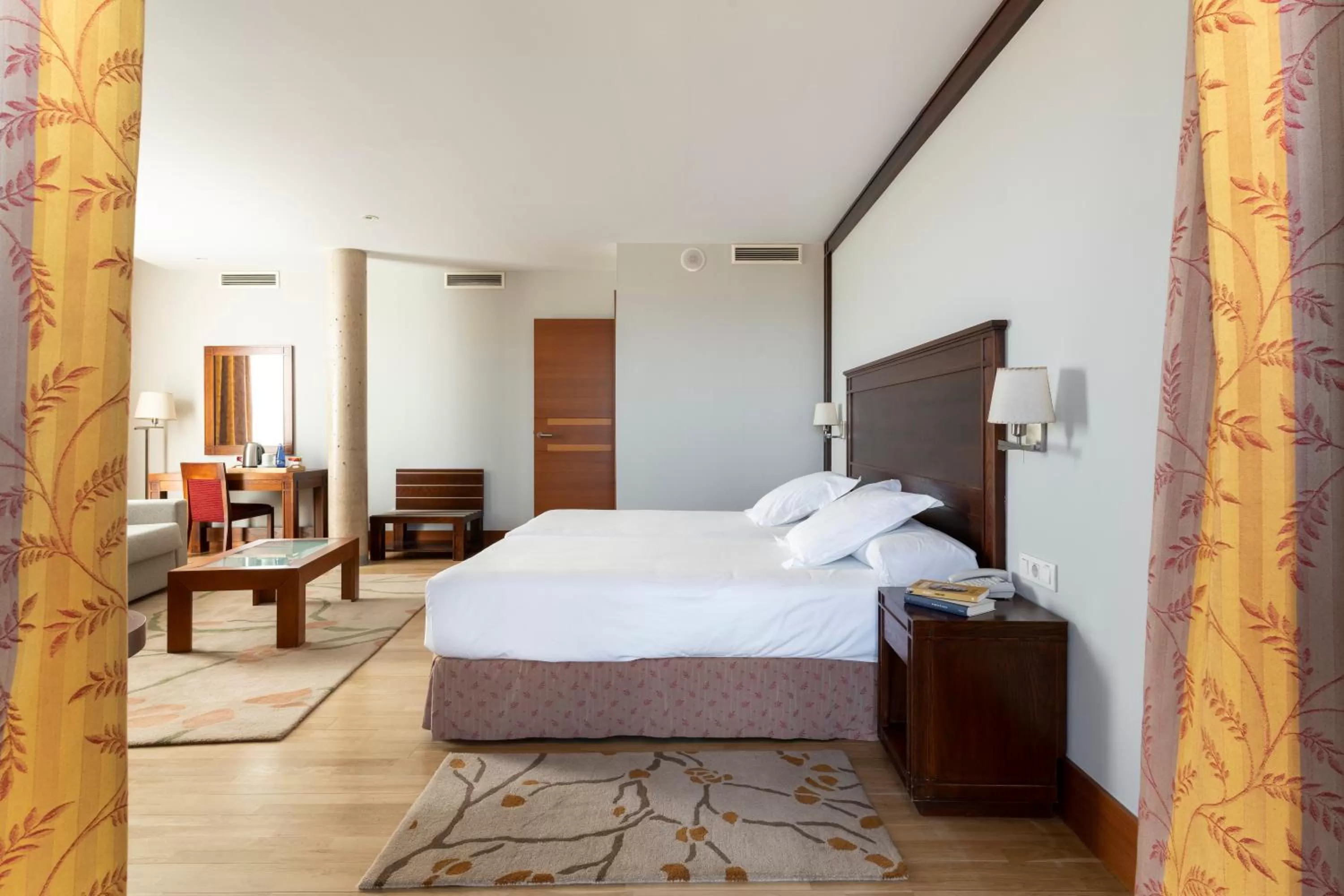 Bed in Parador de Soria