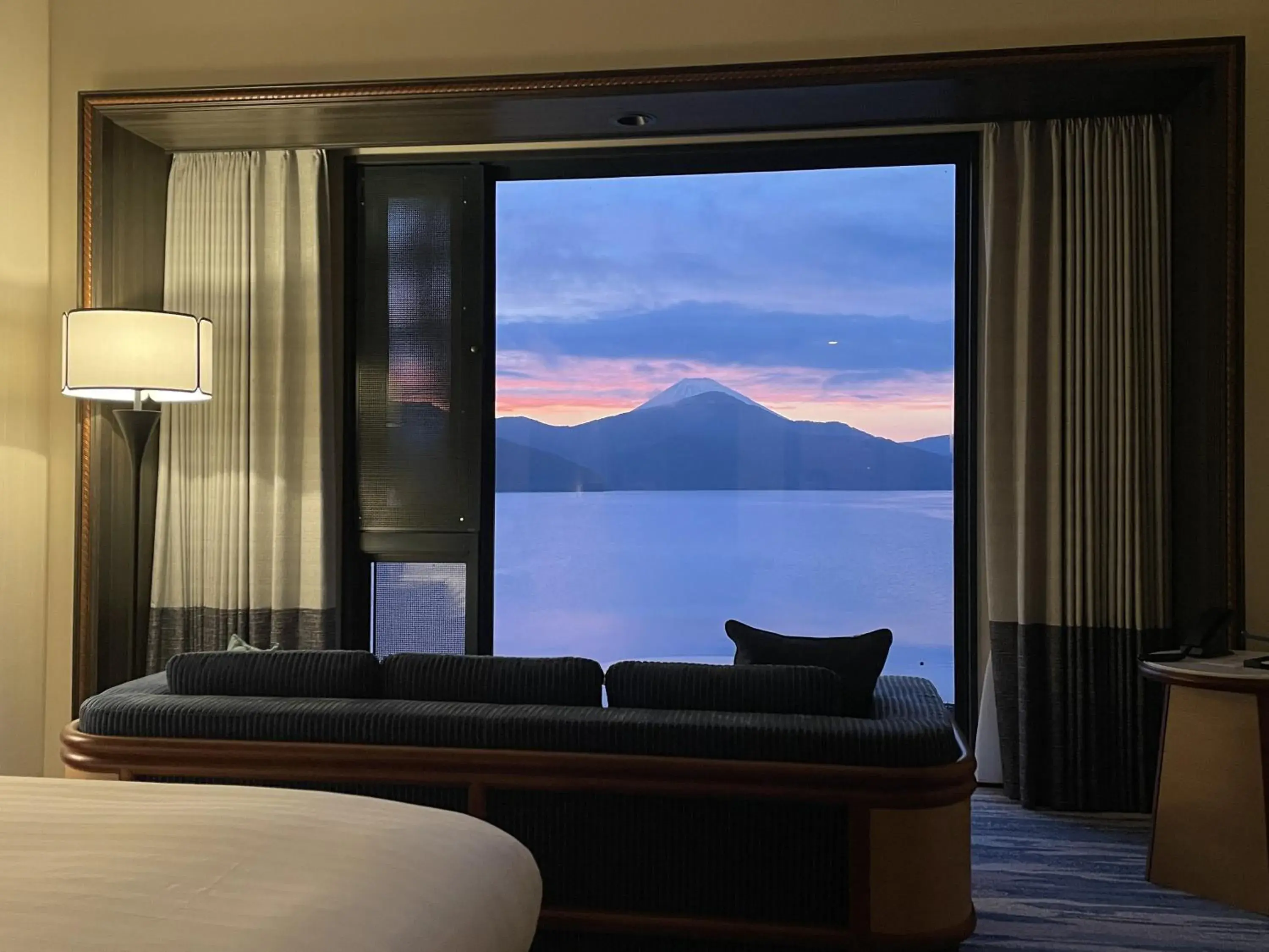 Natural landscape, Seating Area in Hakone Hotel