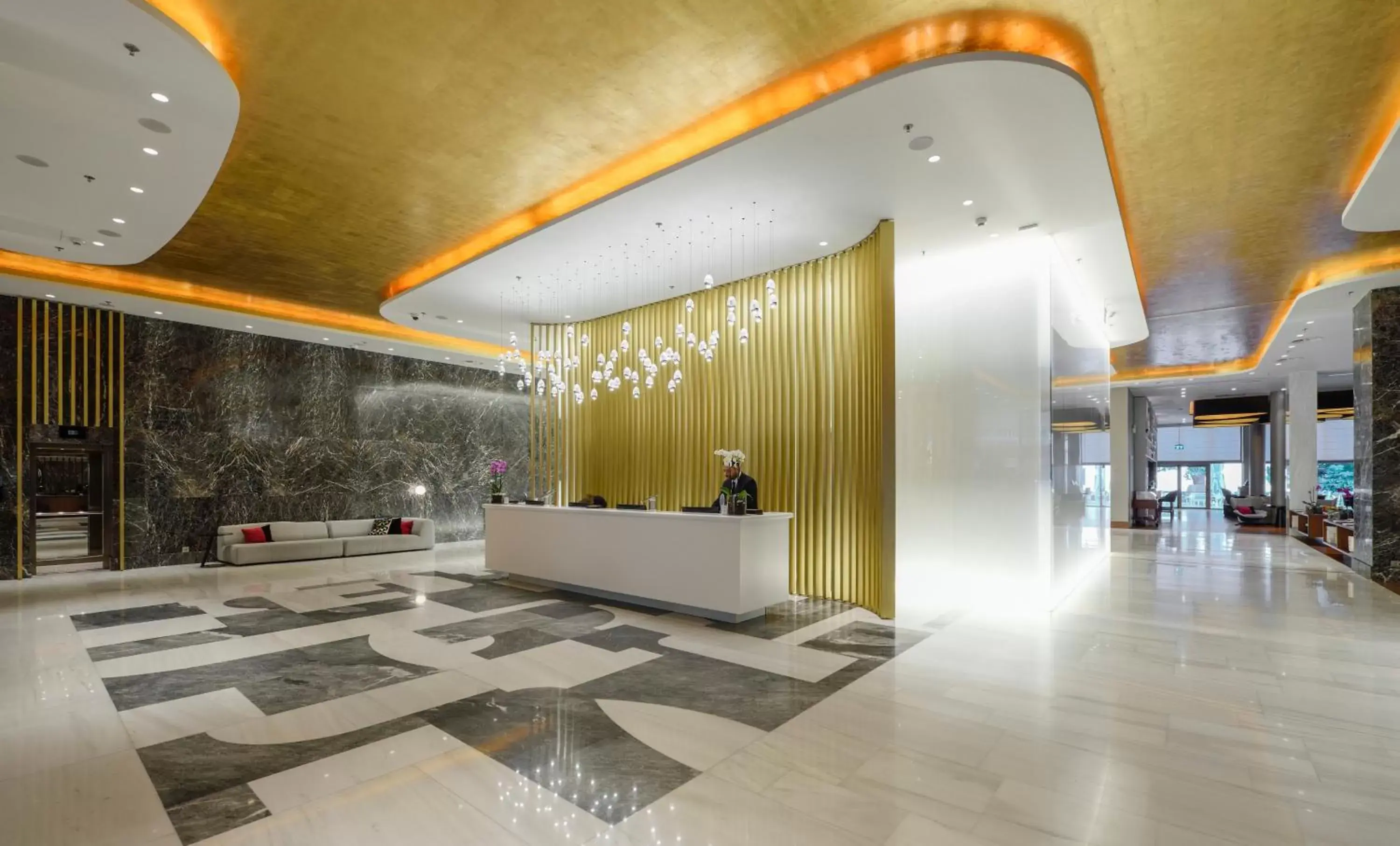 Lobby or reception, Lobby/Reception in Makedonia Palace