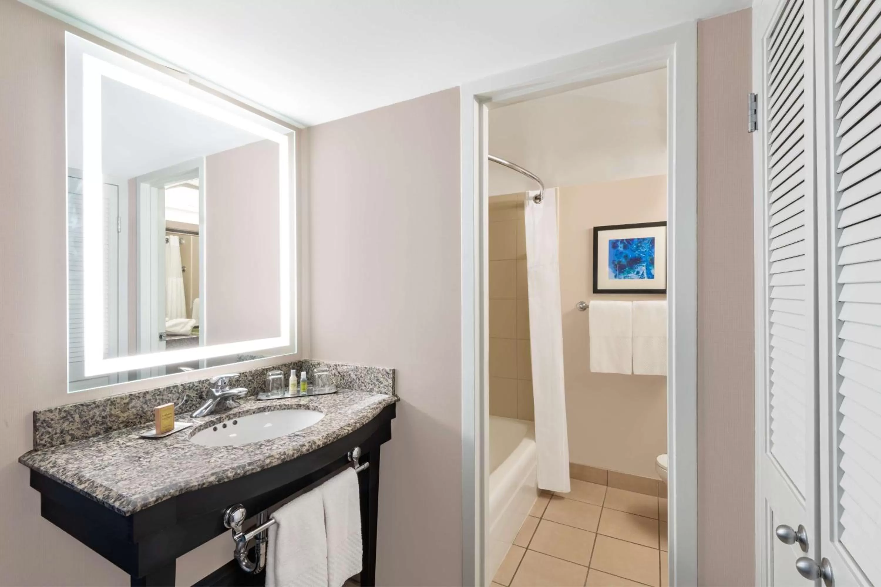 Bathroom in DoubleTree by Hilton Denver Cherry Creek, CO