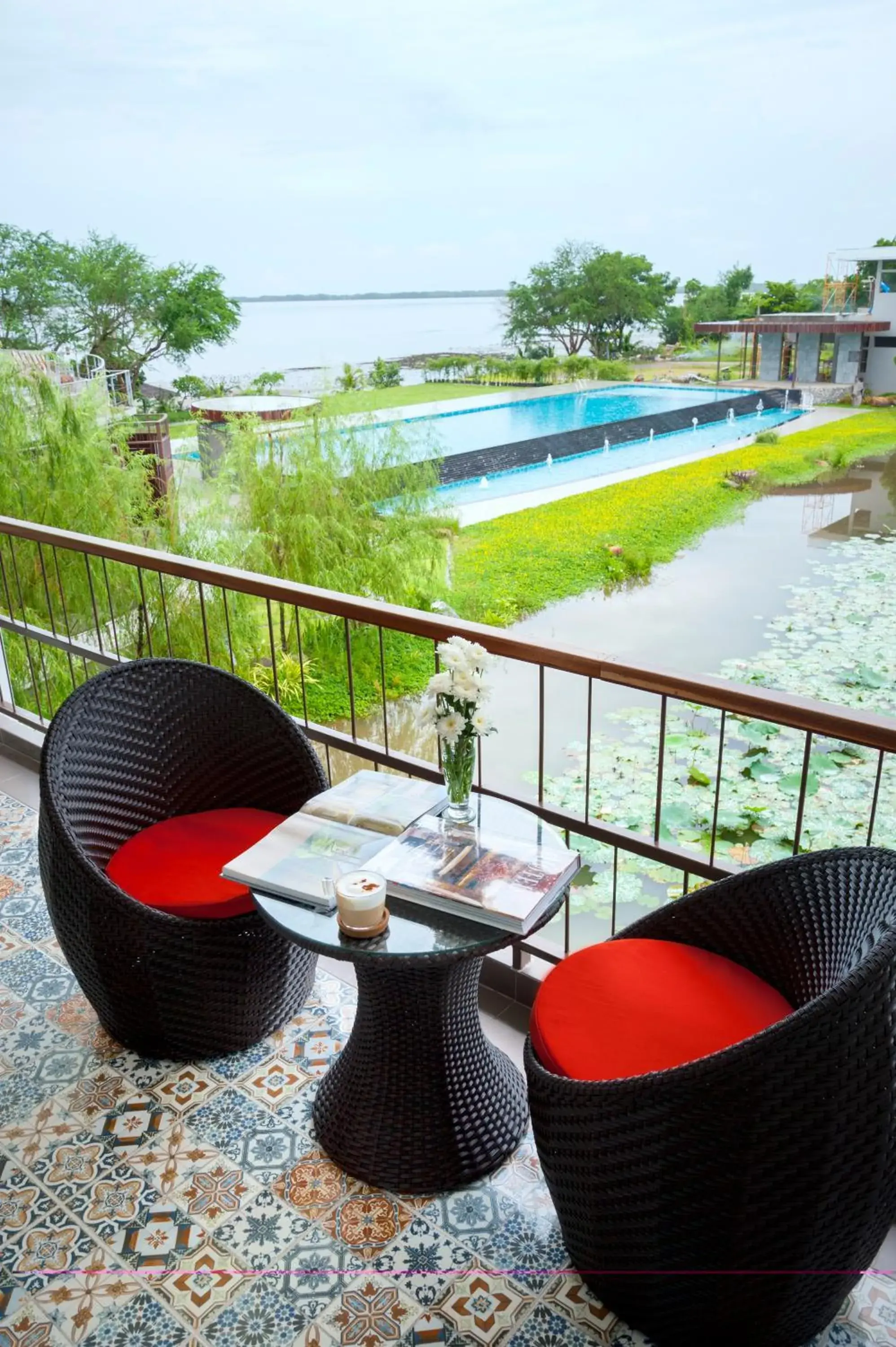 Balcony/Terrace in Baan Rim Ao