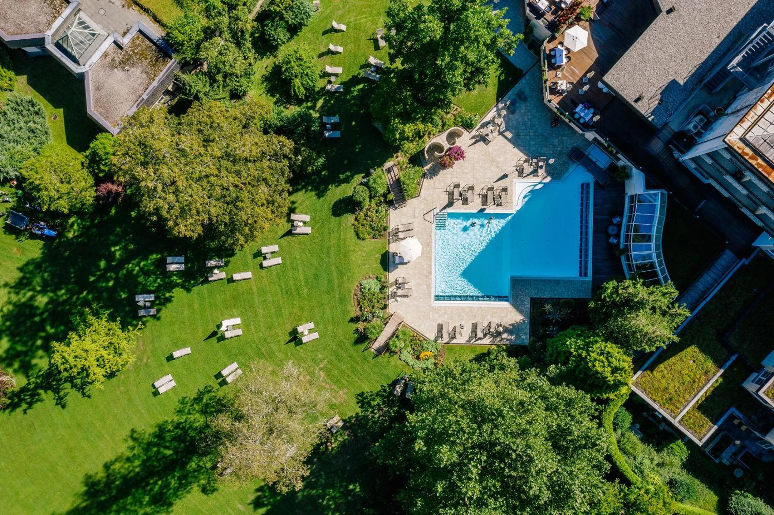 Property building in Hotel Warmbaderhof