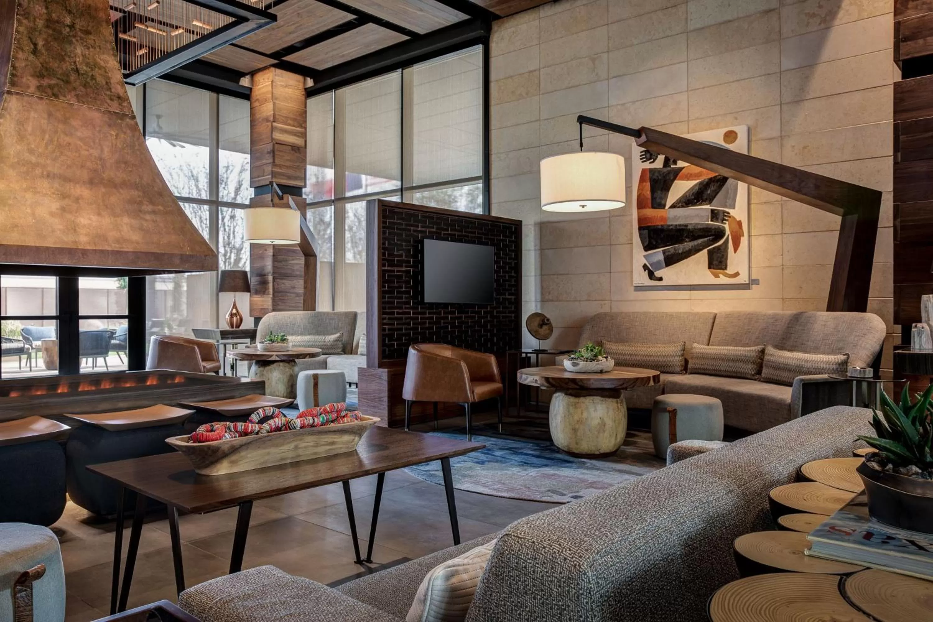 Lobby or reception in Odessa Marriott Hotel & Conference Center