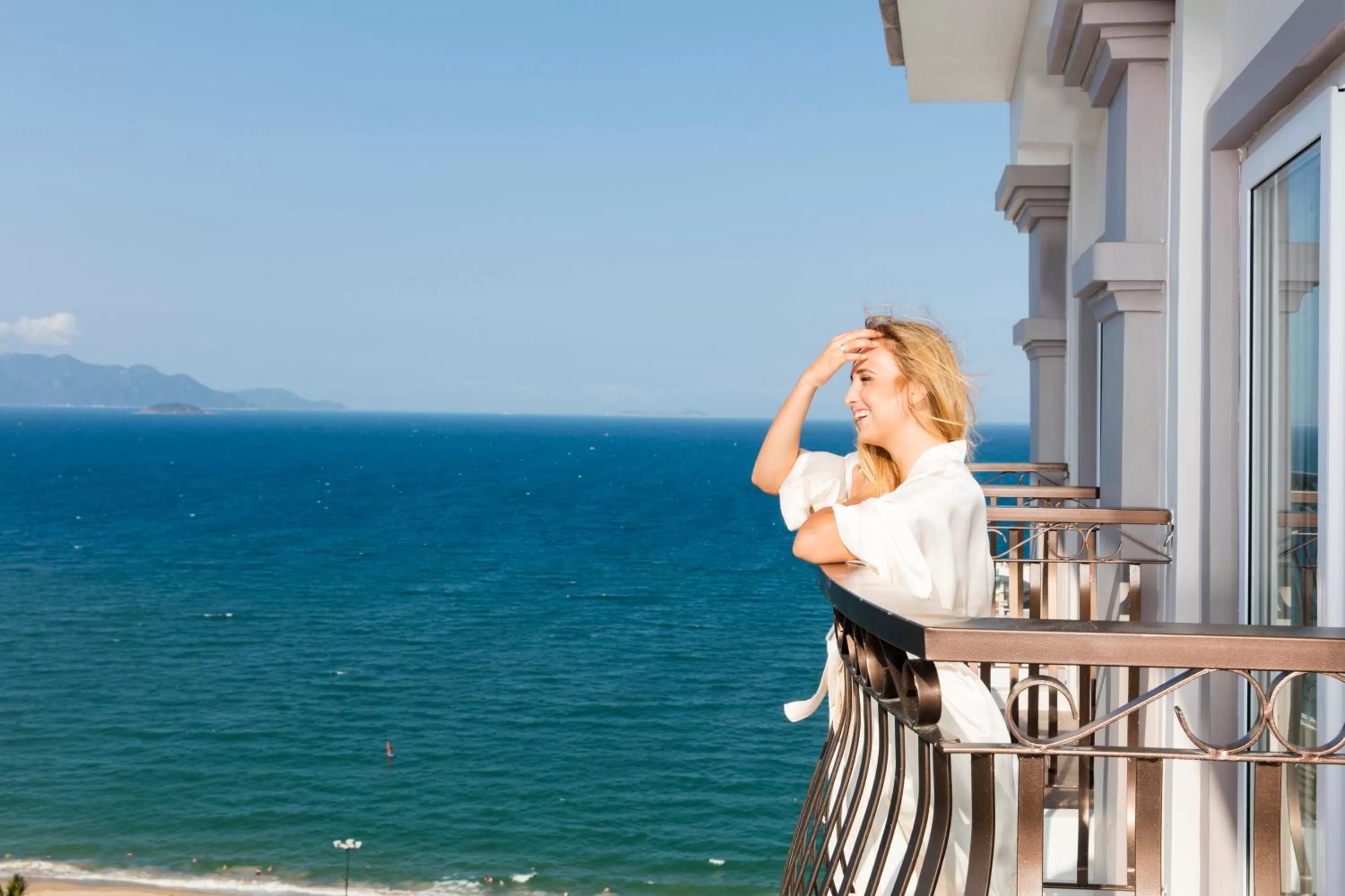 Balcony/Terrace in Balcony Nha Trang Hotel