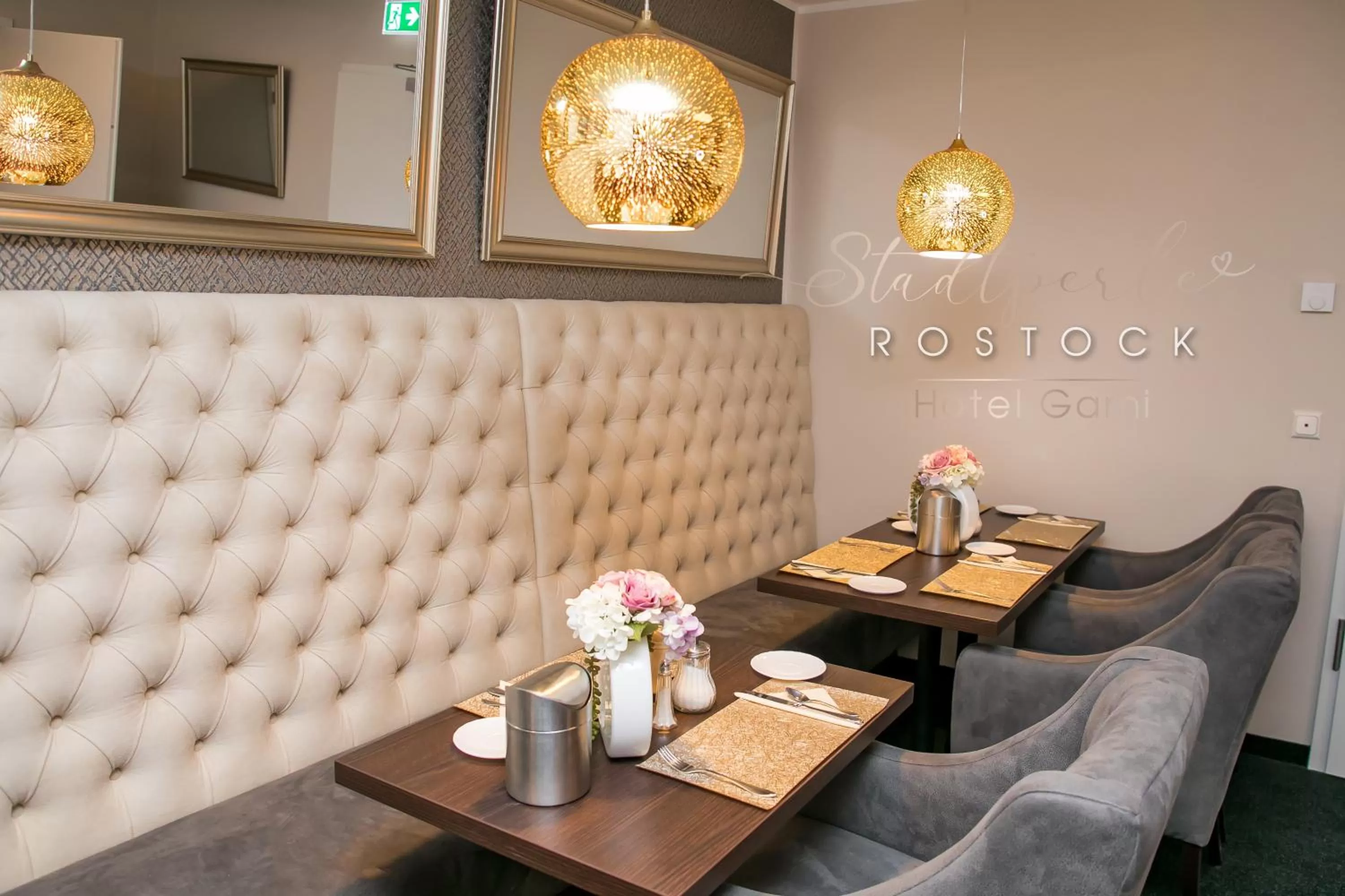 Seating area in Stadtperle Rostock