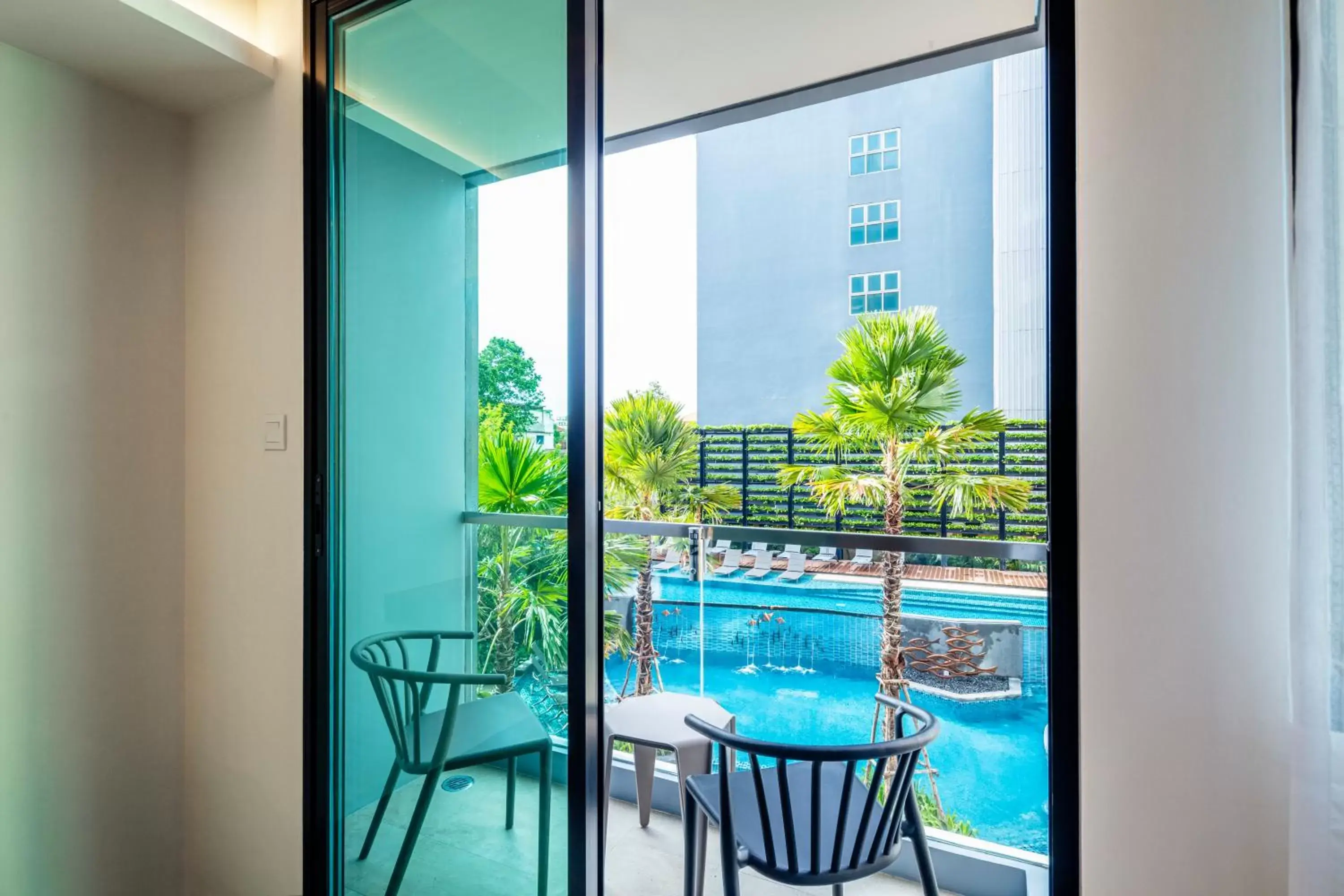 Pool View in Hotel Amber Pattaya