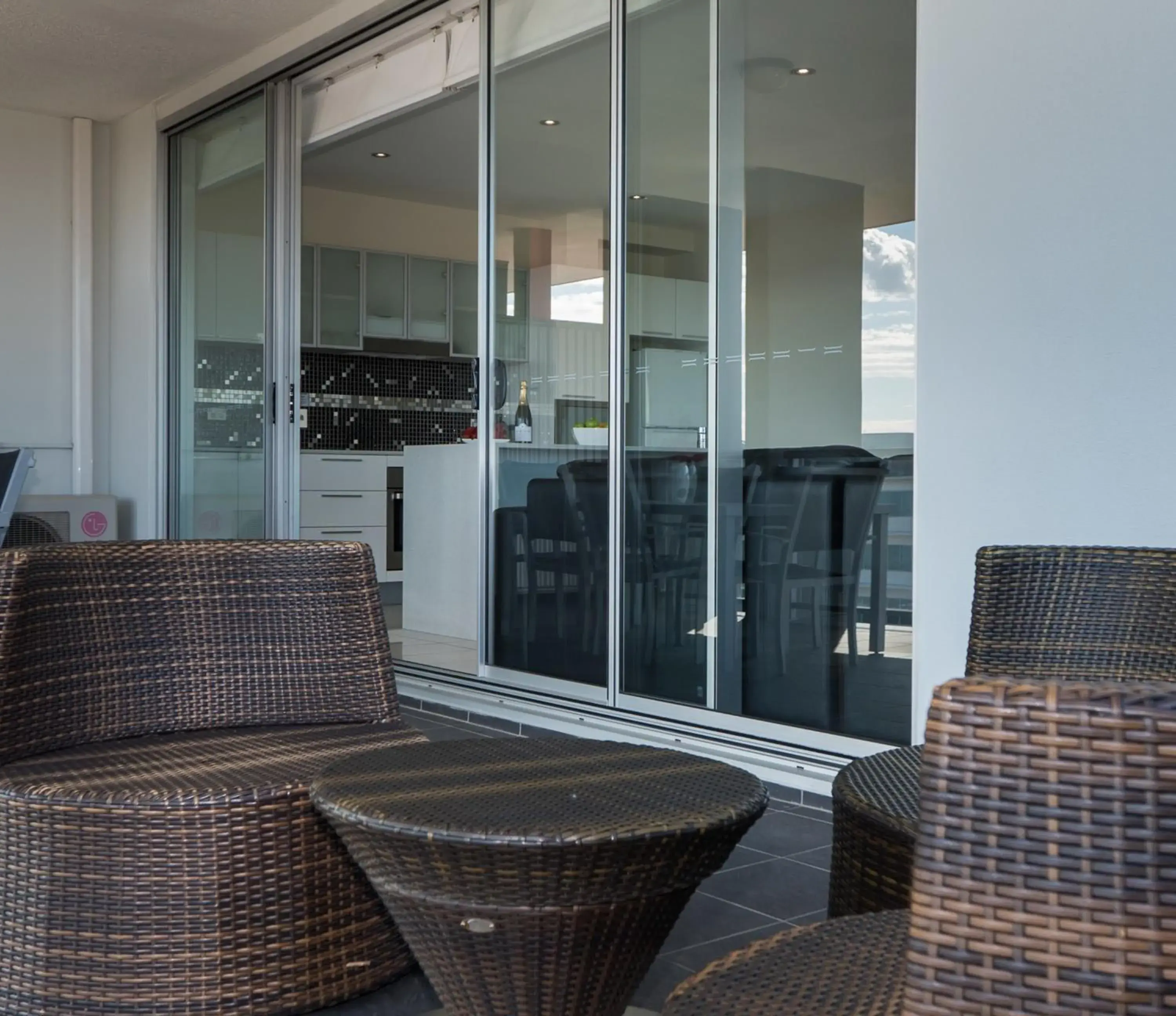 Patio in The Chermside Apartments