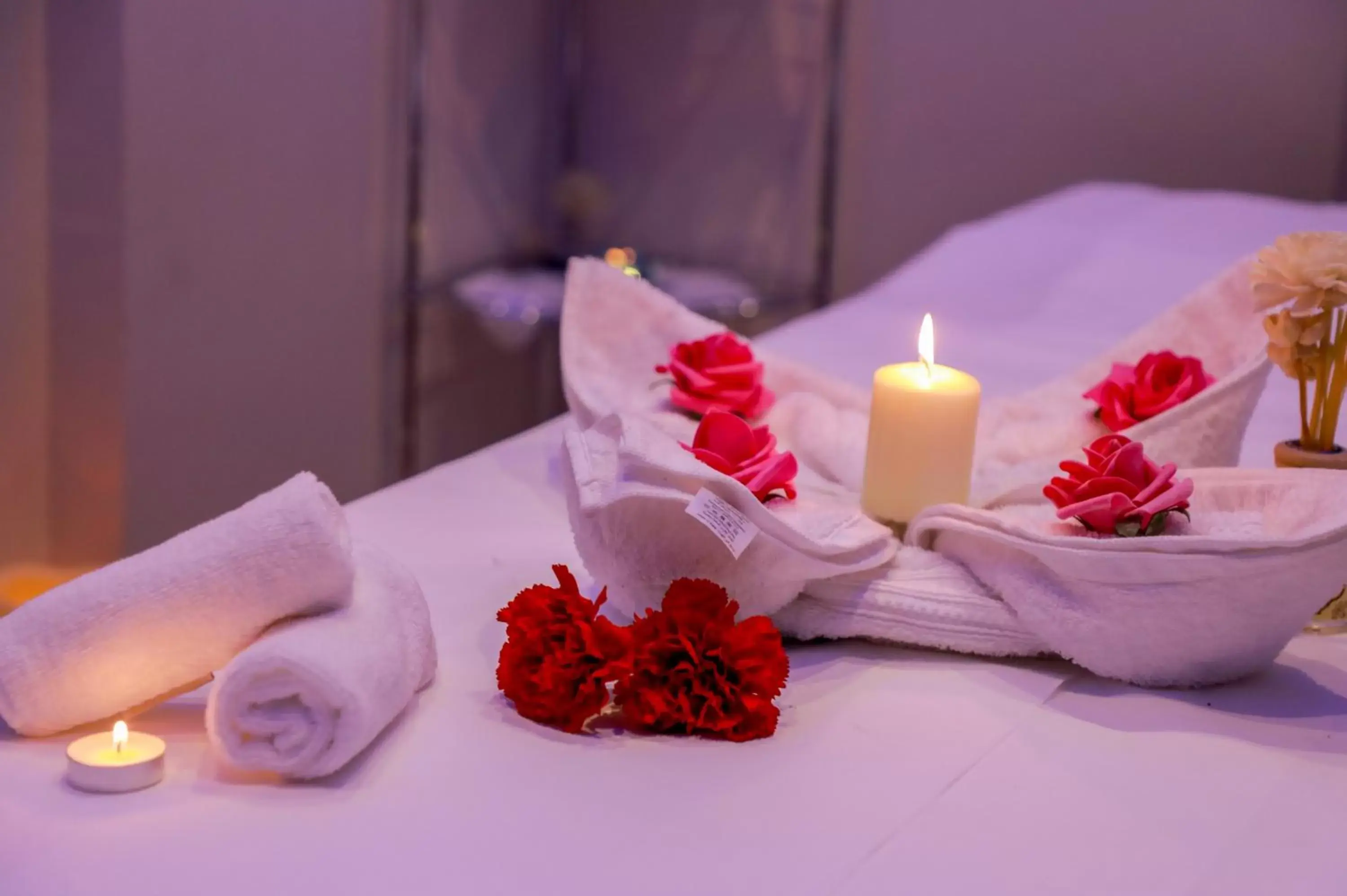 Spa and wellness centre/facilities, Bed in Loumage S Suites and Spa Spa and wellness centre/facilities, Bed in Loumage S Suites and Spa