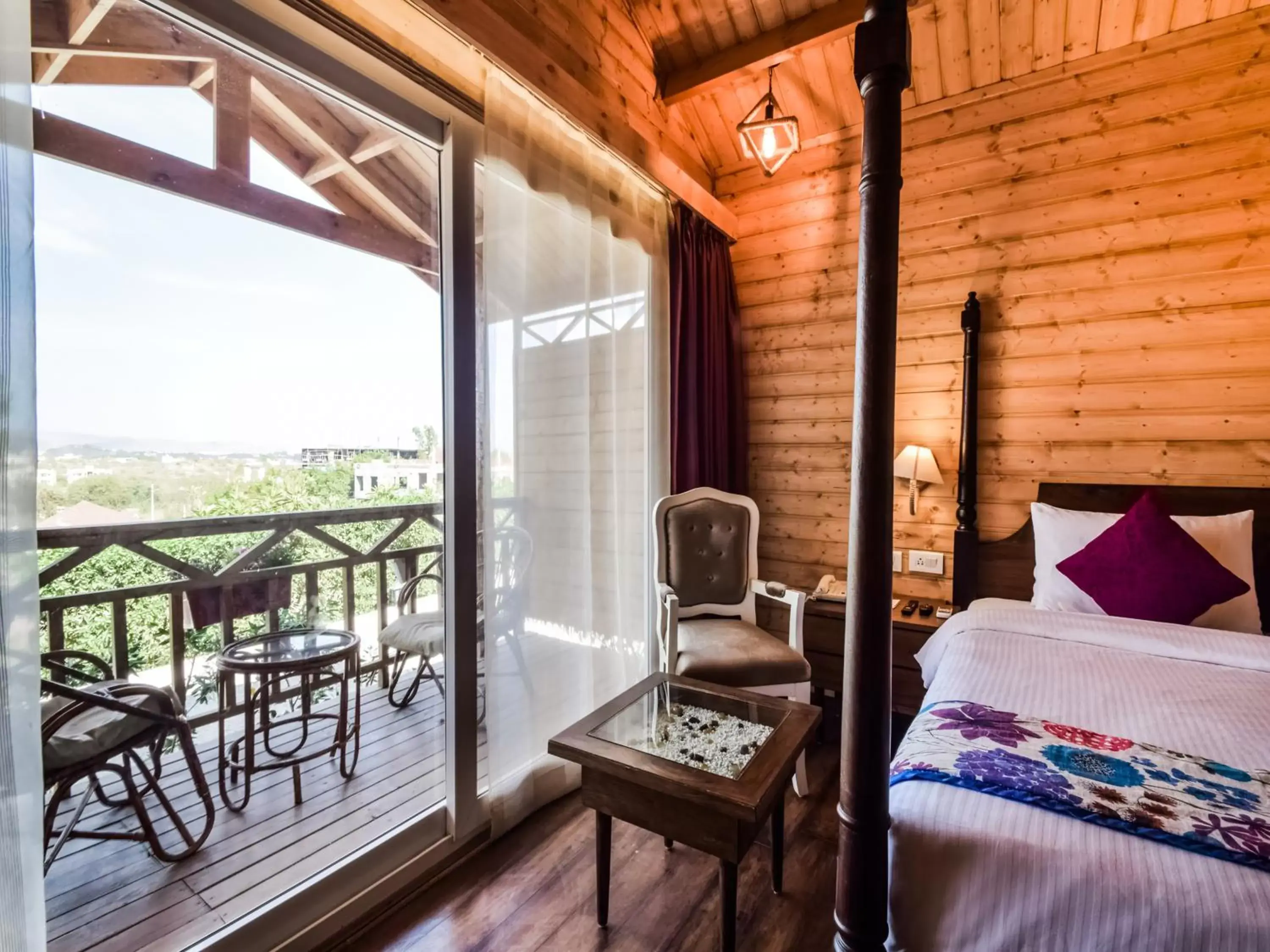 Balcony/Terrace in Bamboo Saa Resort & Spa