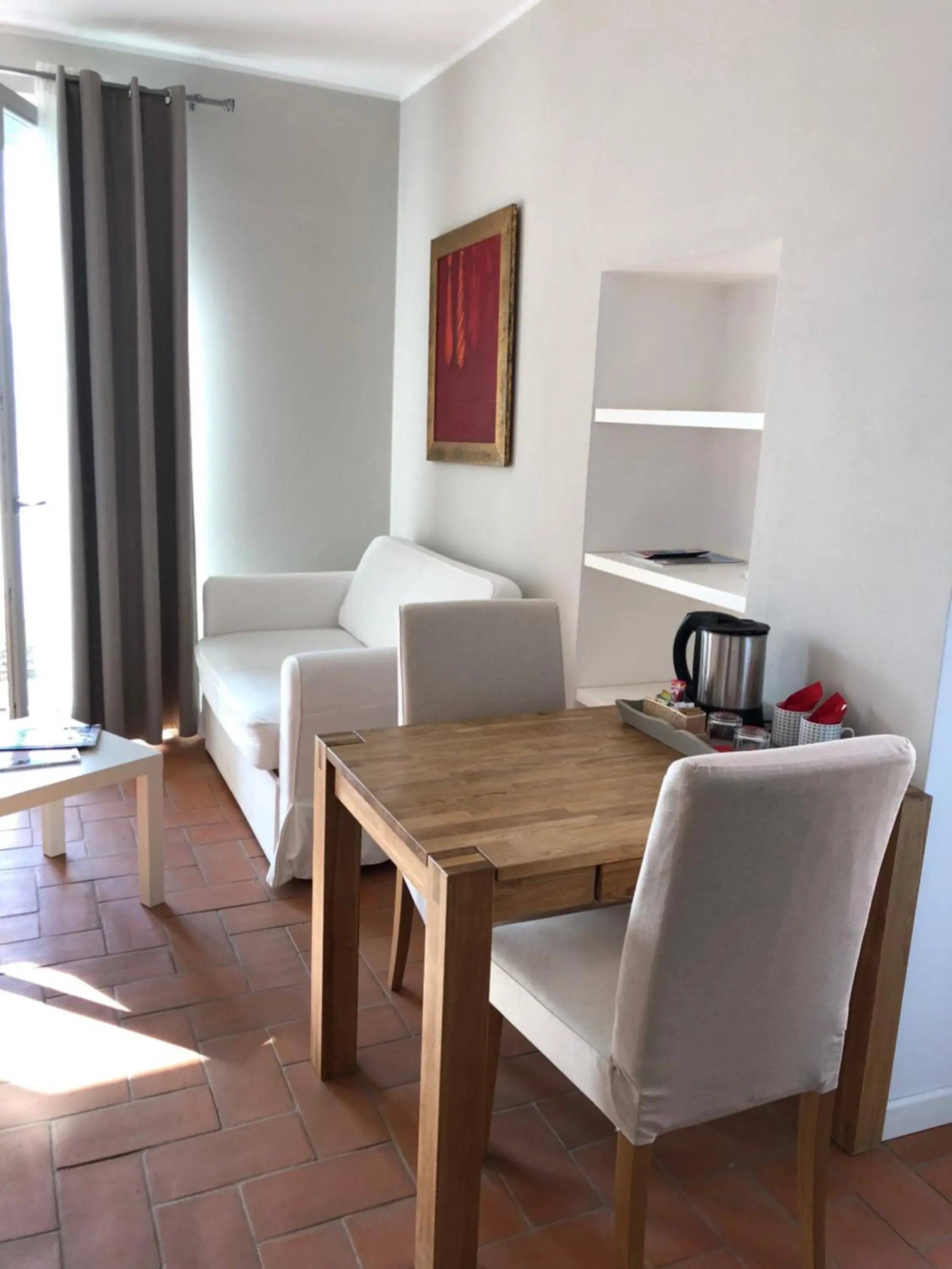 Bed, Seating Area in Locanda Pozzetto