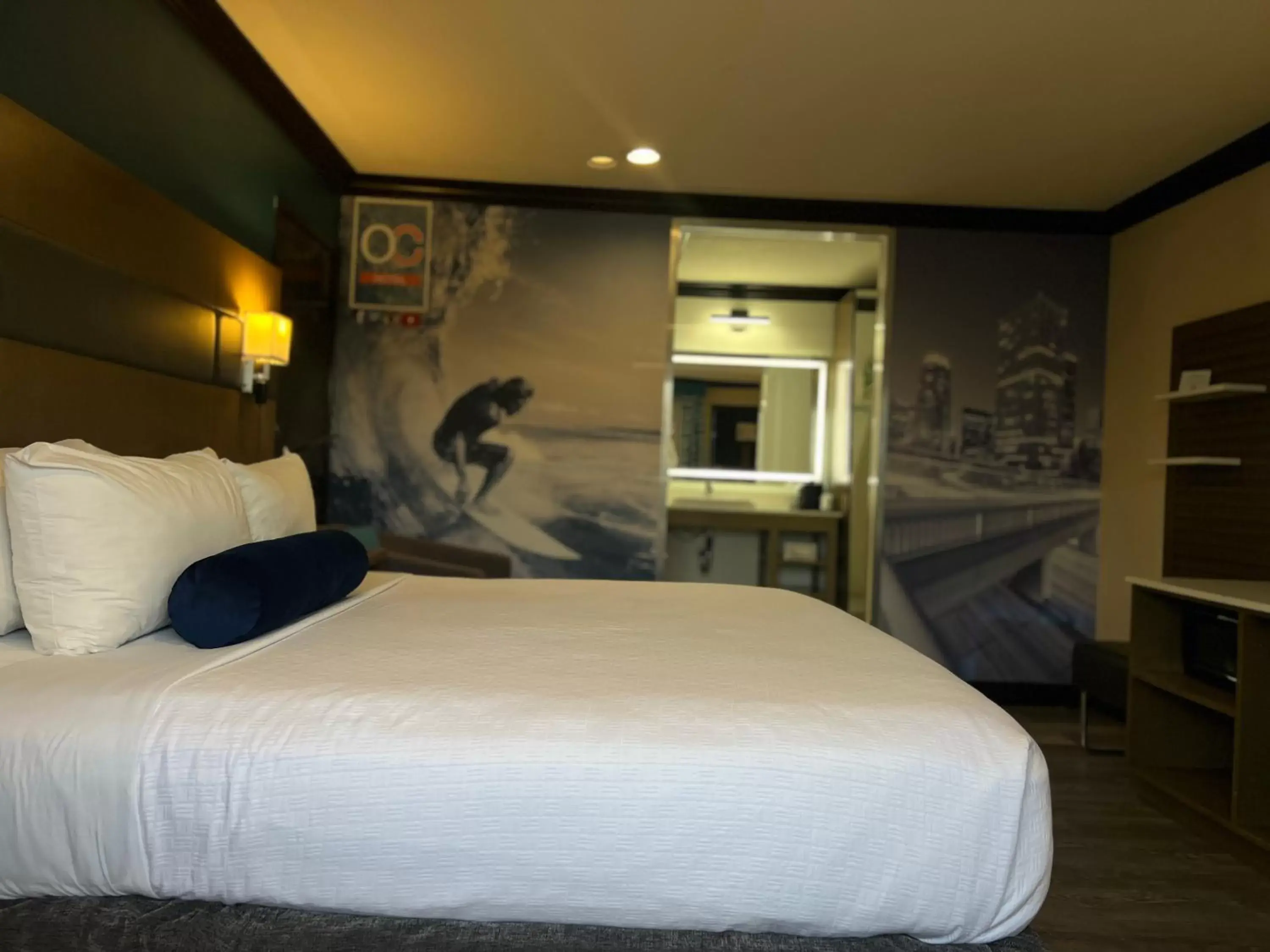 TV and multimedia, Bed in OC Hotel TV and multimedia, Bed in OC Hotel