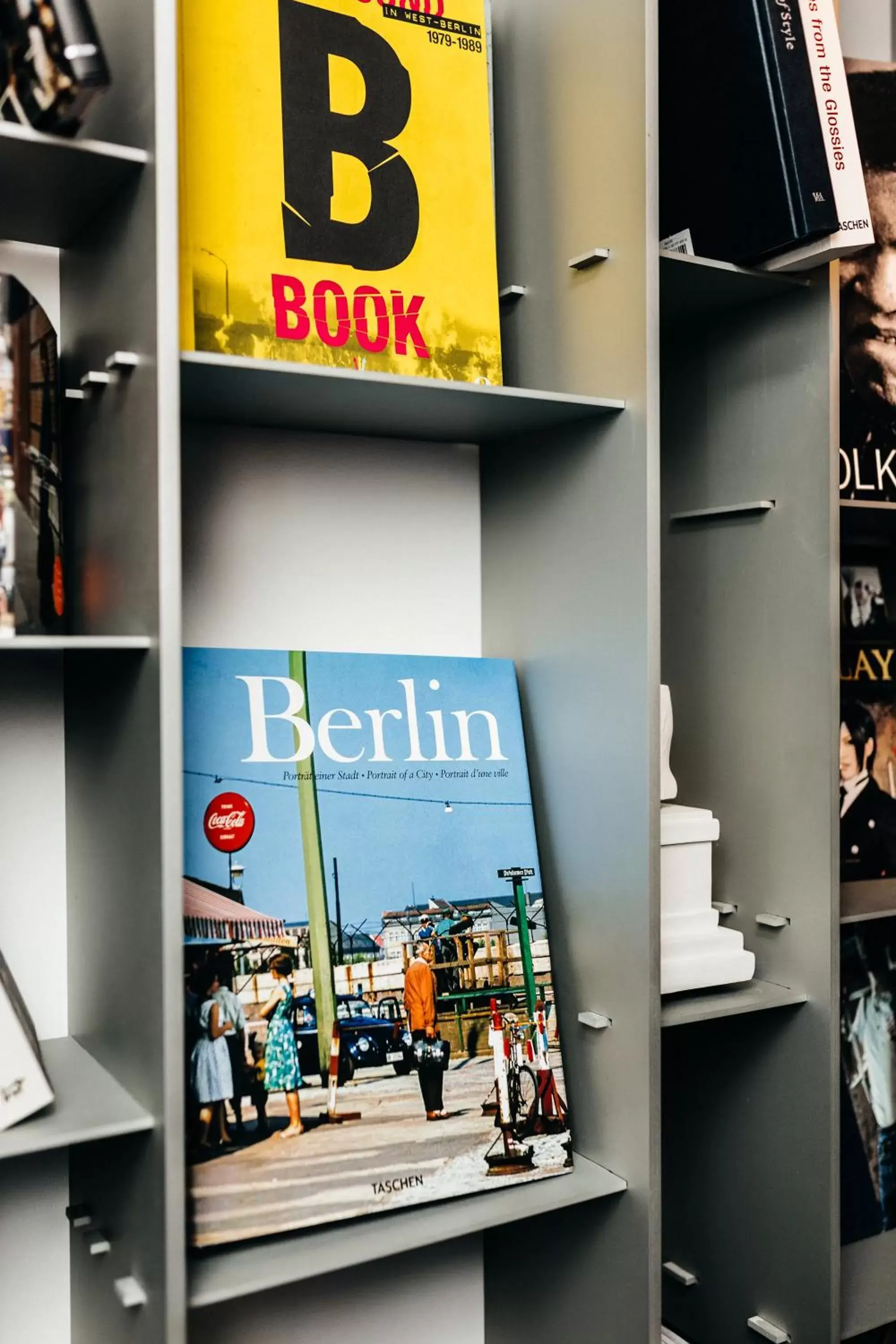 Library in Sir Savigny Hotel, Berlin, a Member of Design Hotels