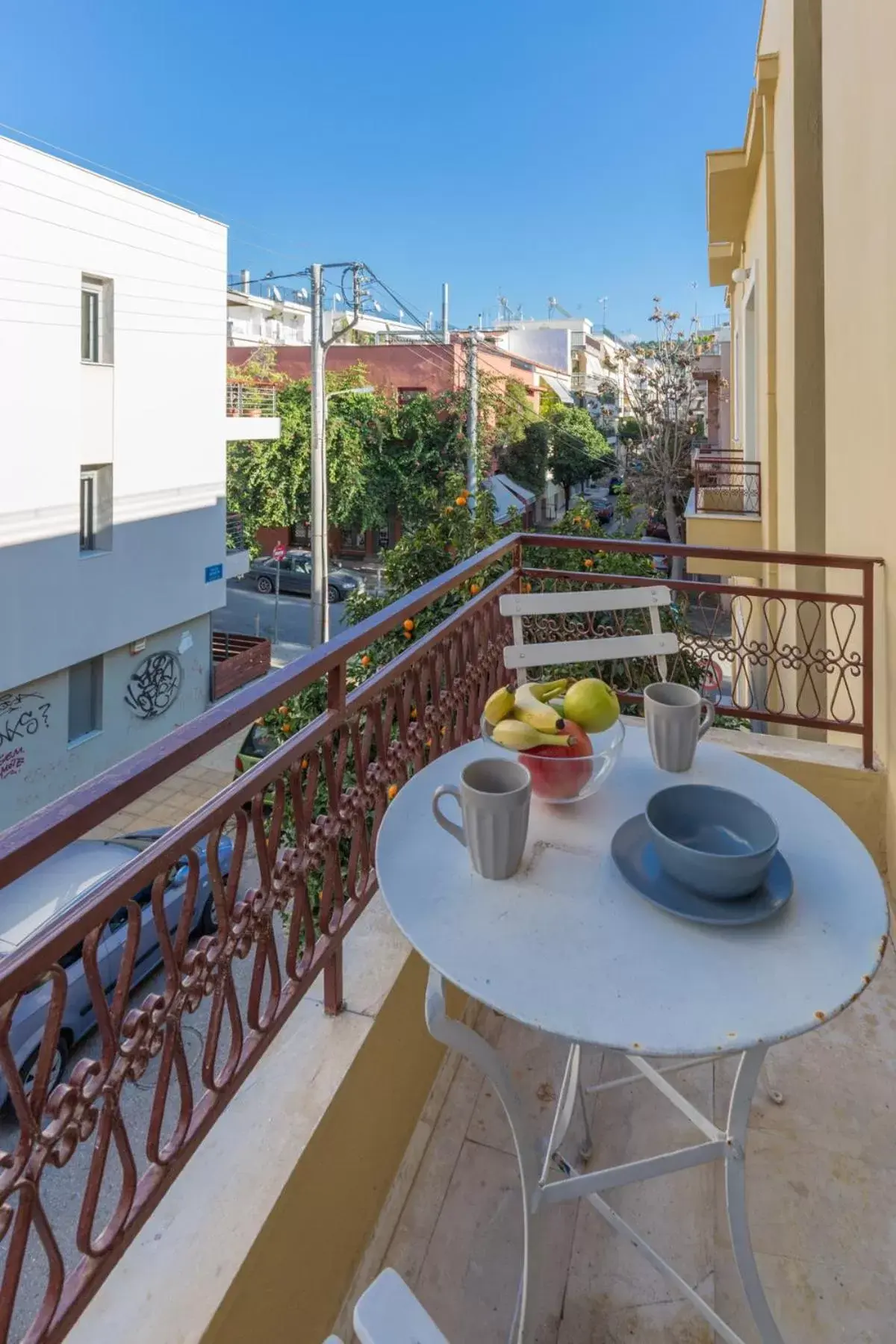 Balcony/Terrace in Troon of Athens Apartments