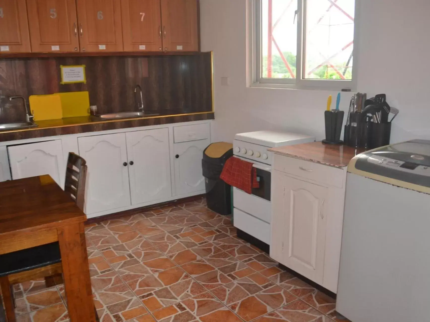 Dining area, Kitchen/Kitchenette in Villa Prescilla