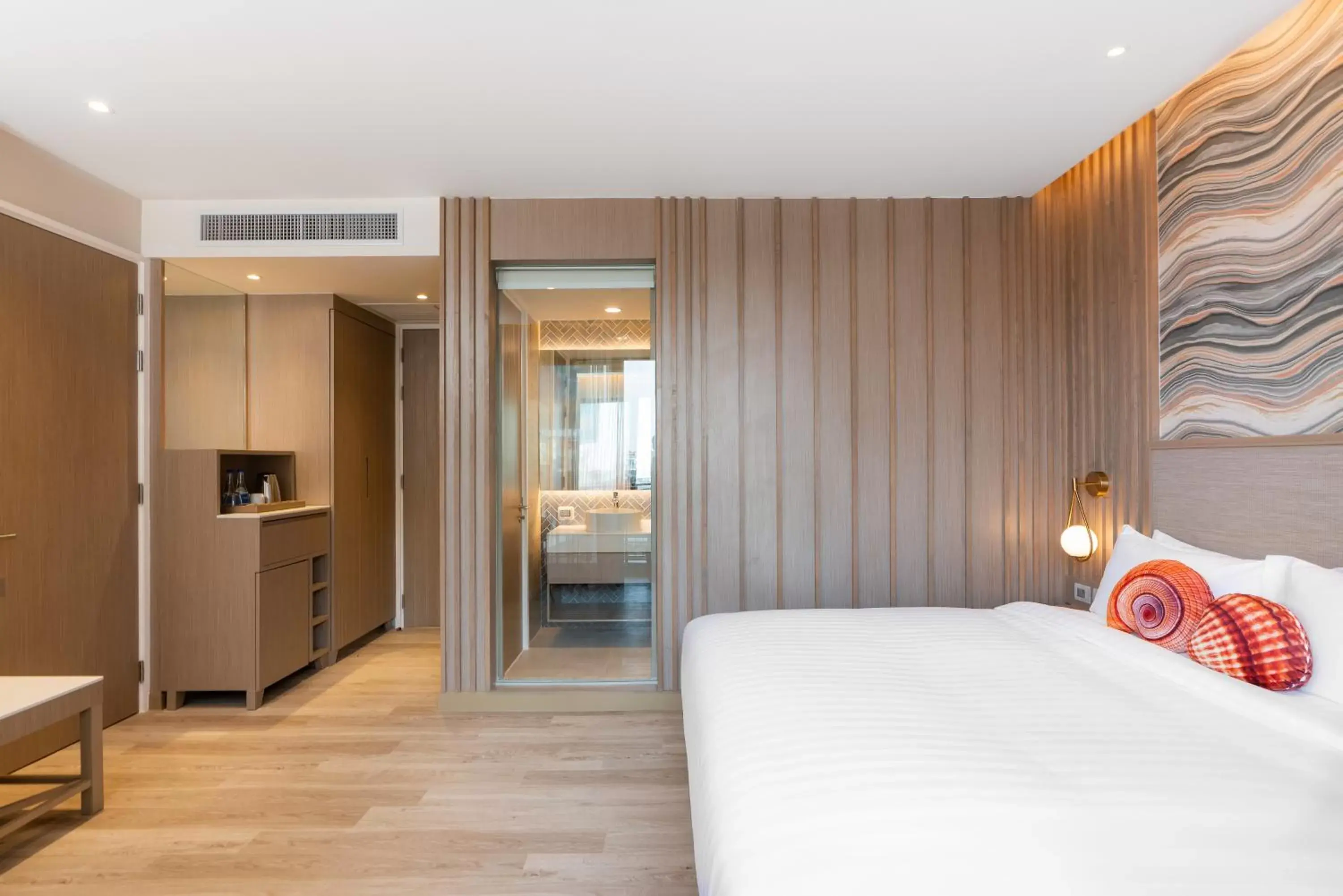 Bedroom, Bed in Maven Stylish Hotel Hua Hin