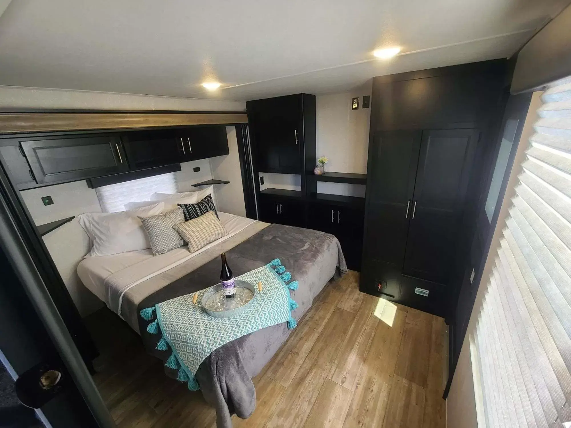 Bedroom, Bed in Grand Canyon RV Glamping