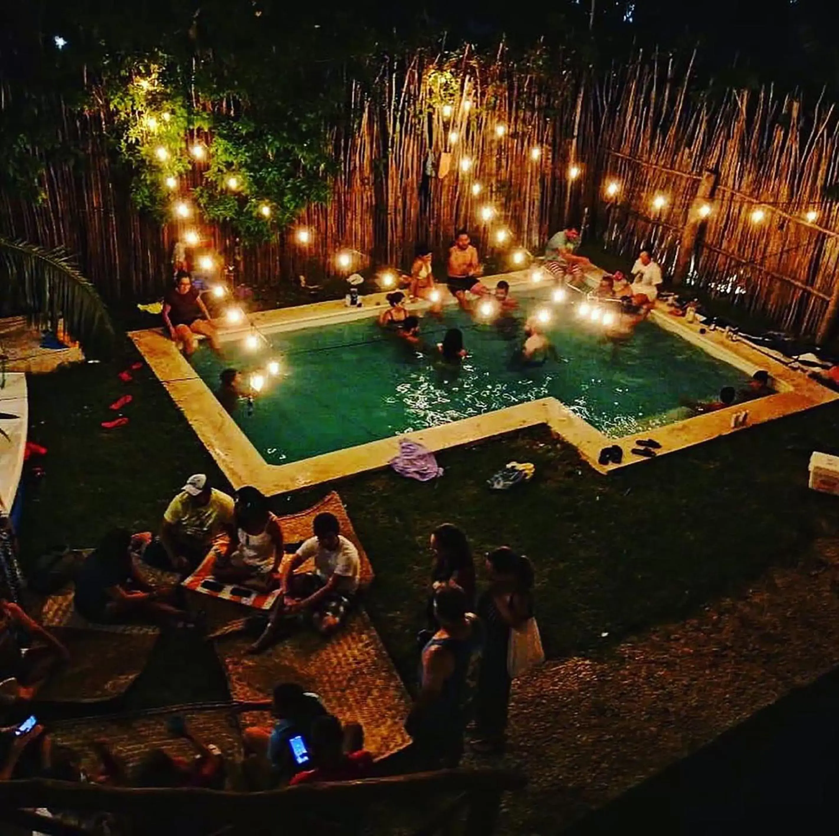 Pool View in Hotel Xa´an Bacalar