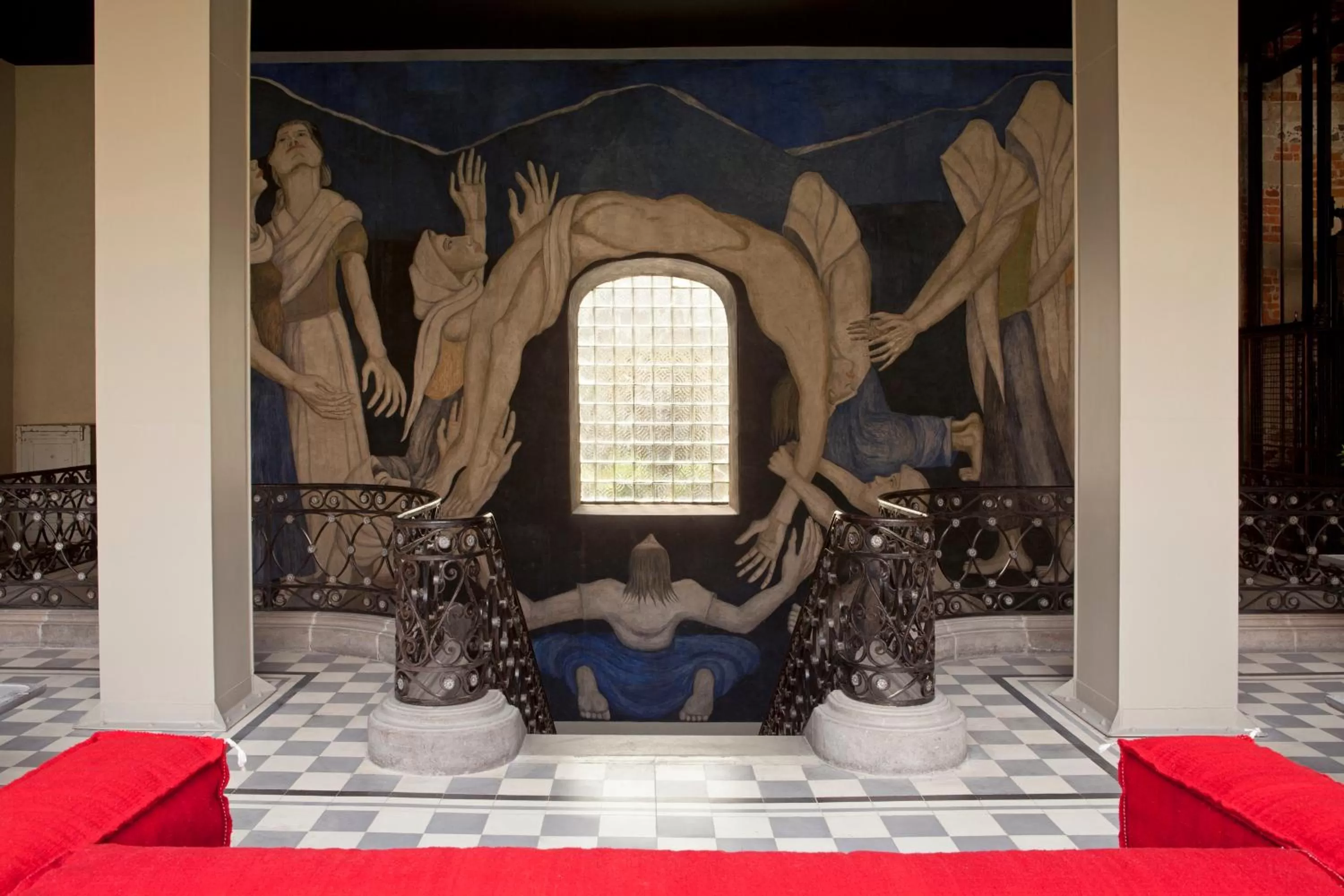 Decorative detail in Downtown Mexico