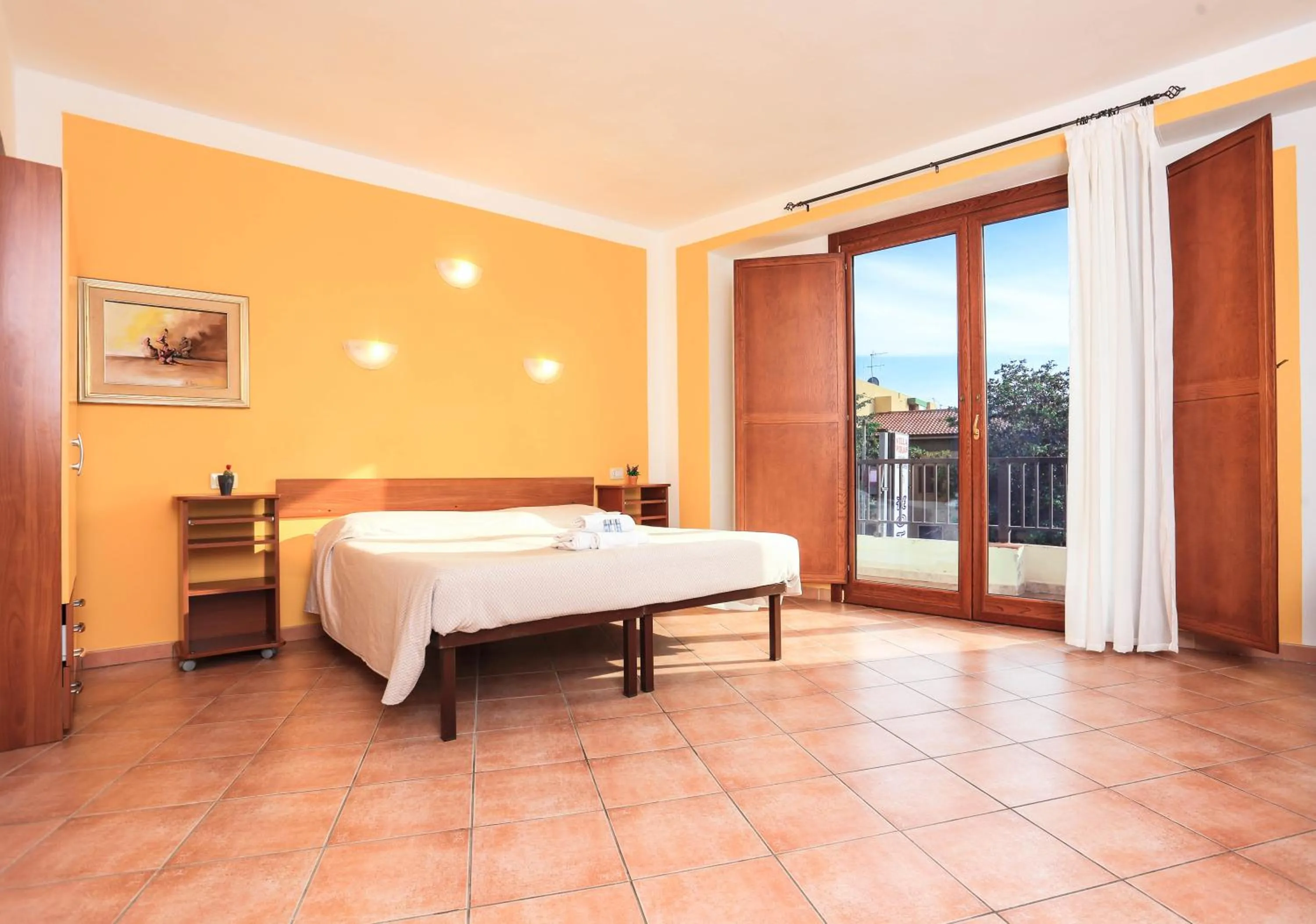 Photo of the whole room, Bed in Hotel Villa Piras
