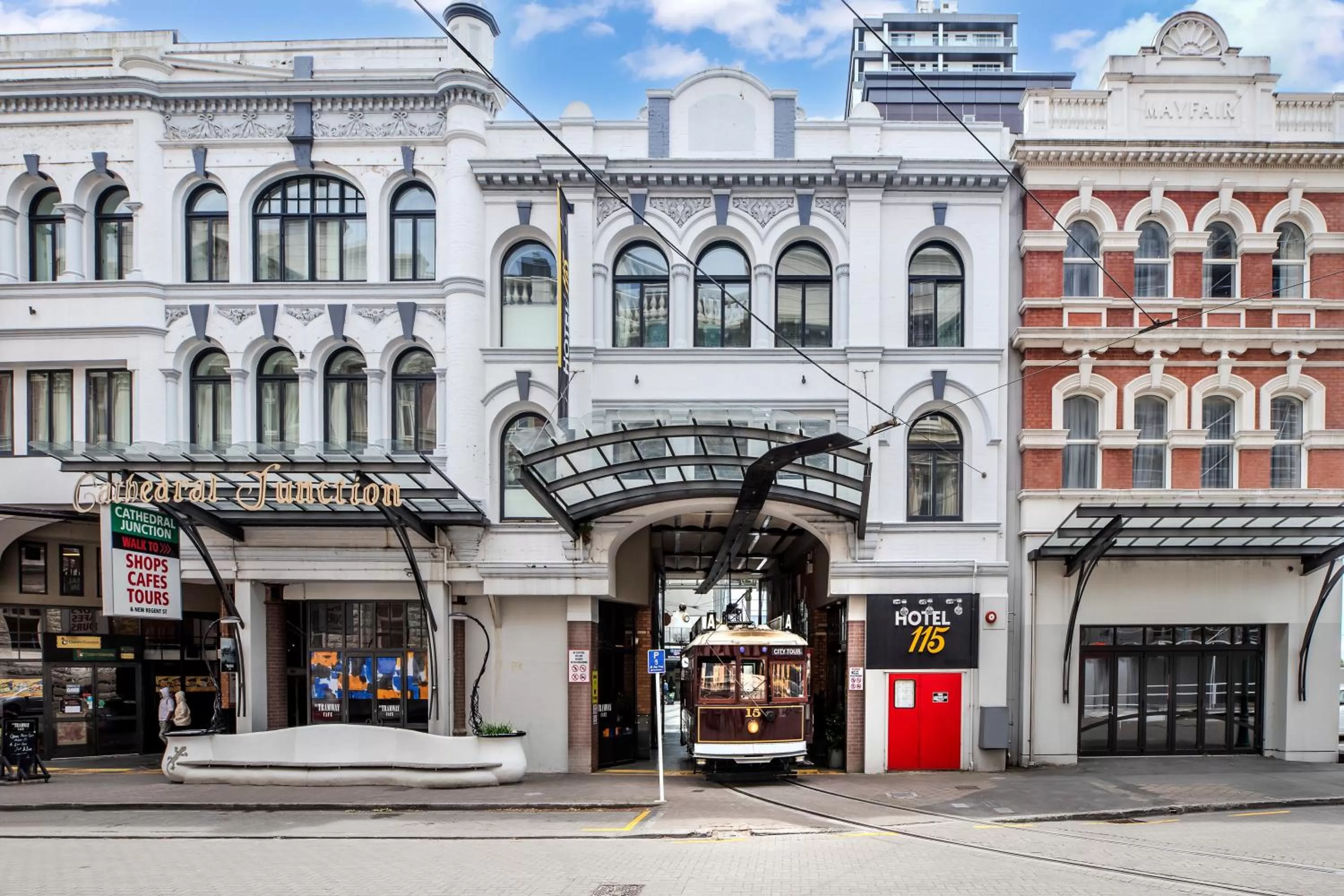 Property building in Hotel 115