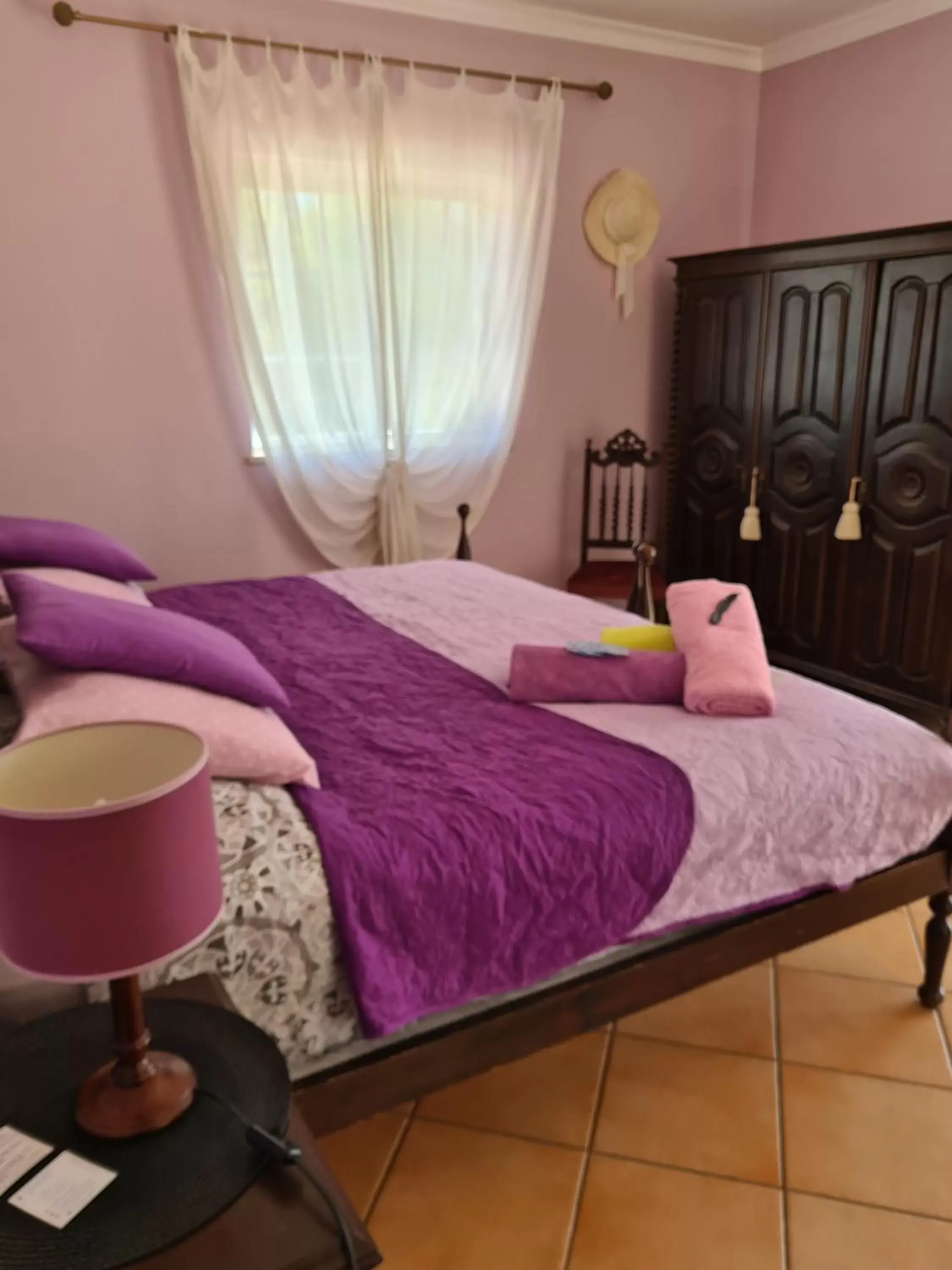 Bed in Casa dos Ventos