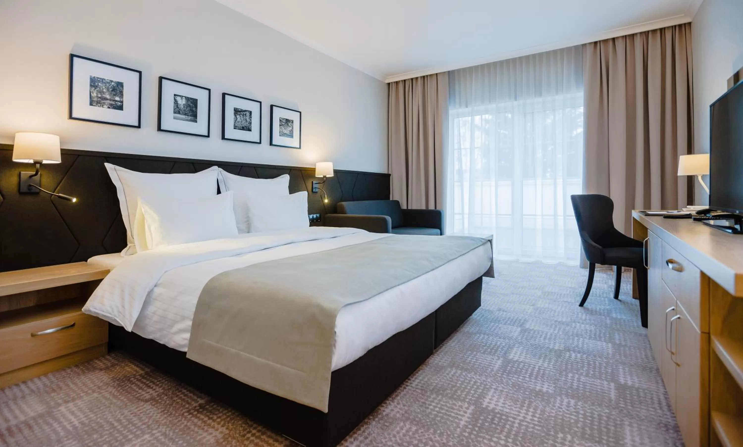 Bed in Hotel Sokół Wellness & SPA